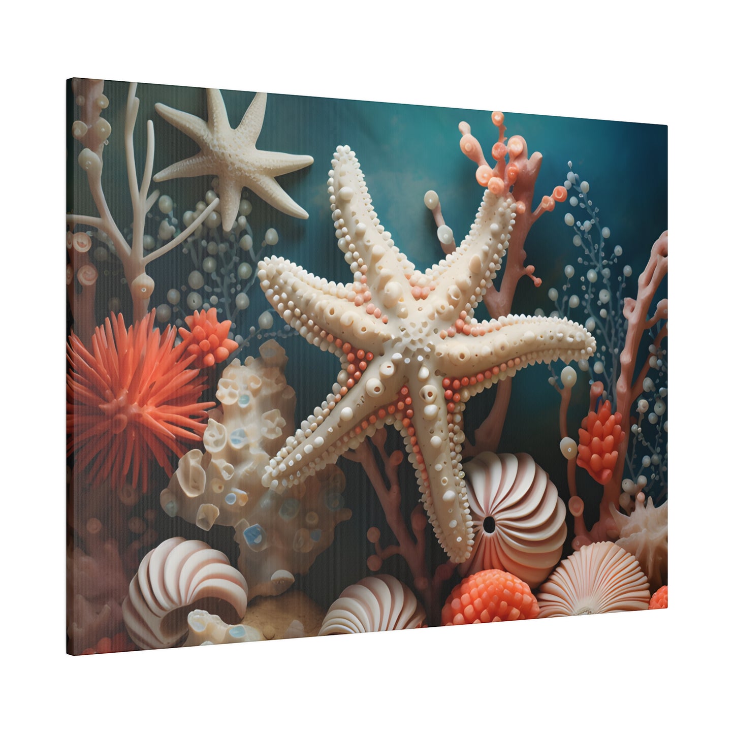 Starfish Matte Canvas, Stretched, 0.75" pn009