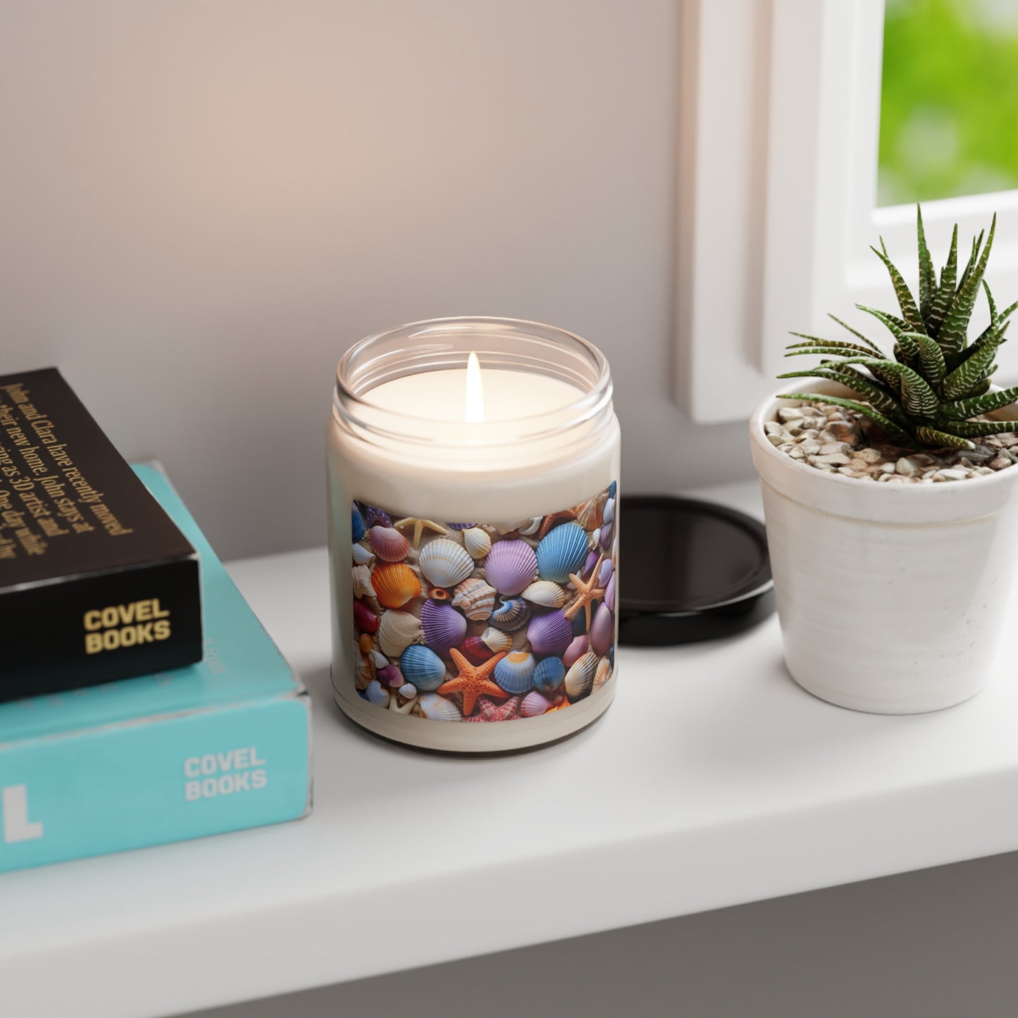 Sea Shells Scented Soy Candle, 9oz