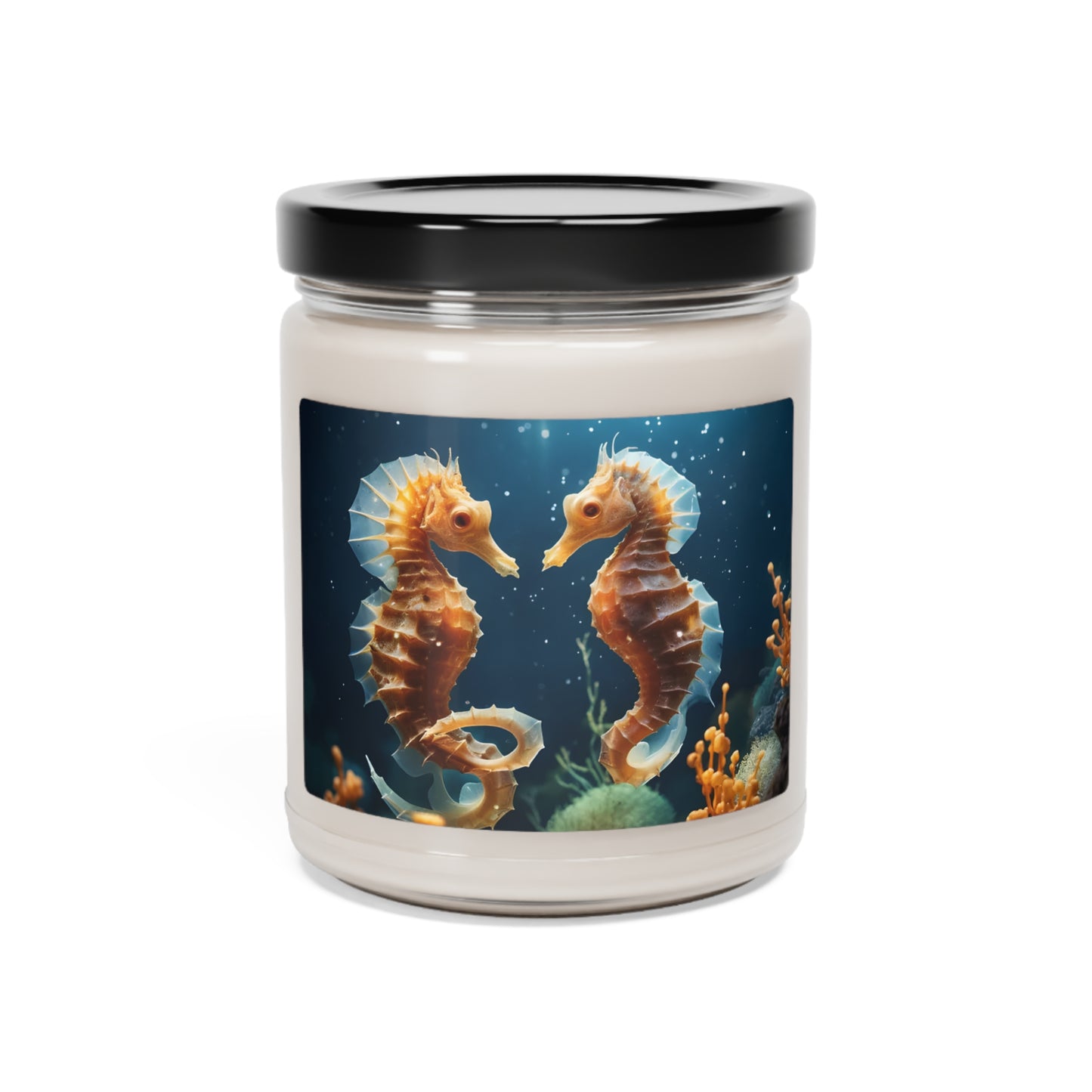 Seahorse Scented Soy Candle, 9oz