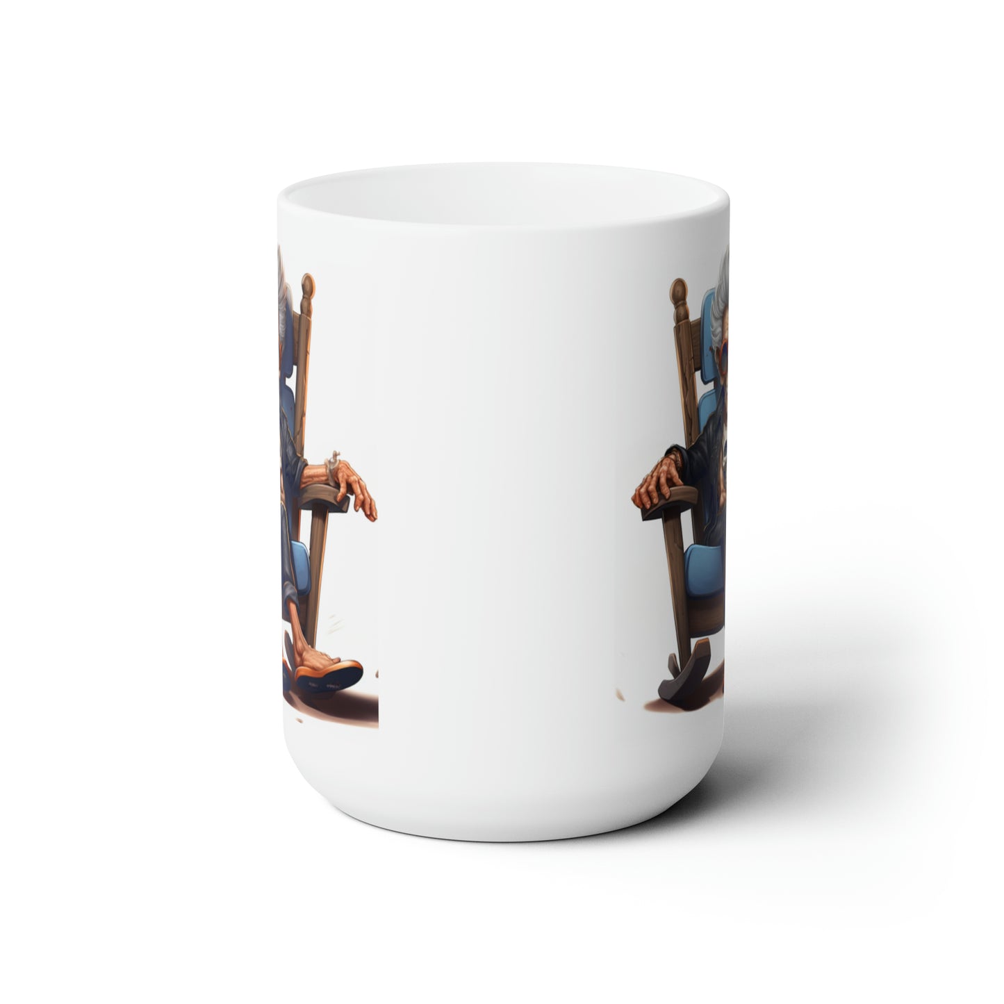 Rocker Chick Ceramic Mug 15oz
