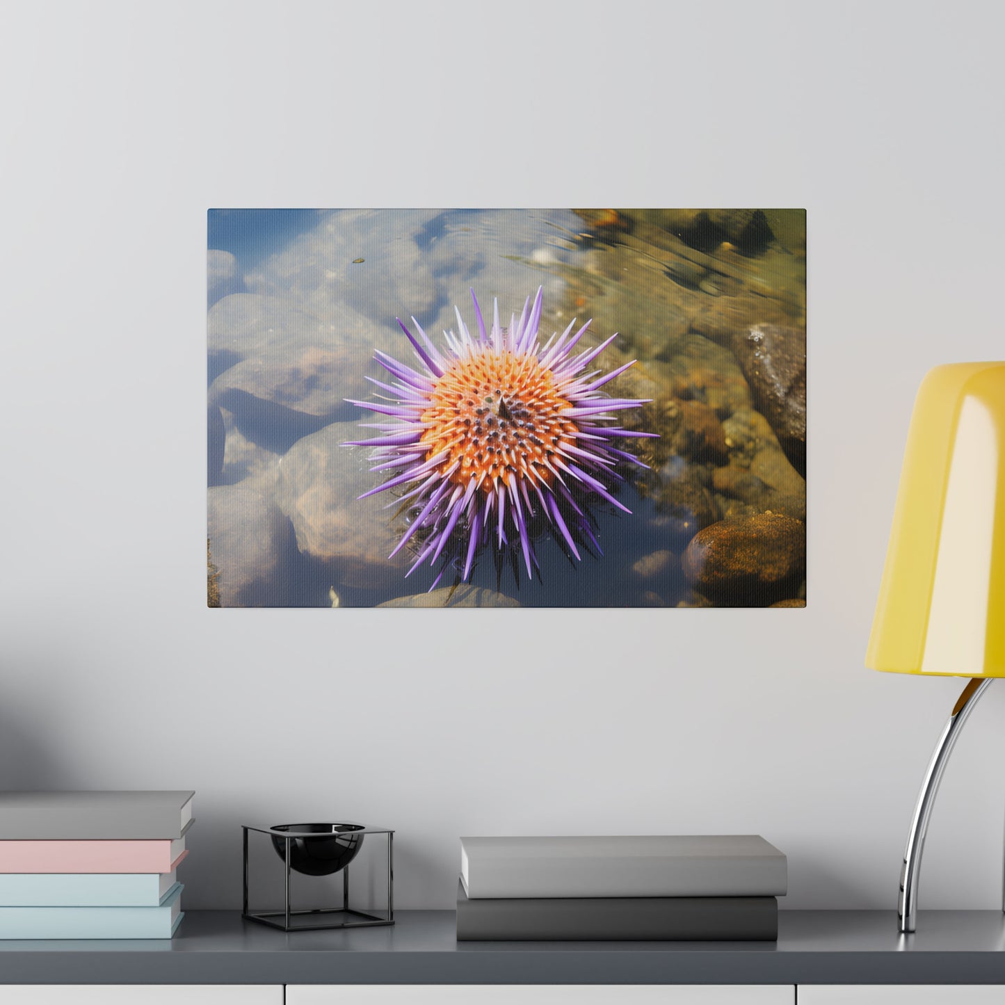 Sea Urchin Matte Canvas, Stretched, 0.75" pn005