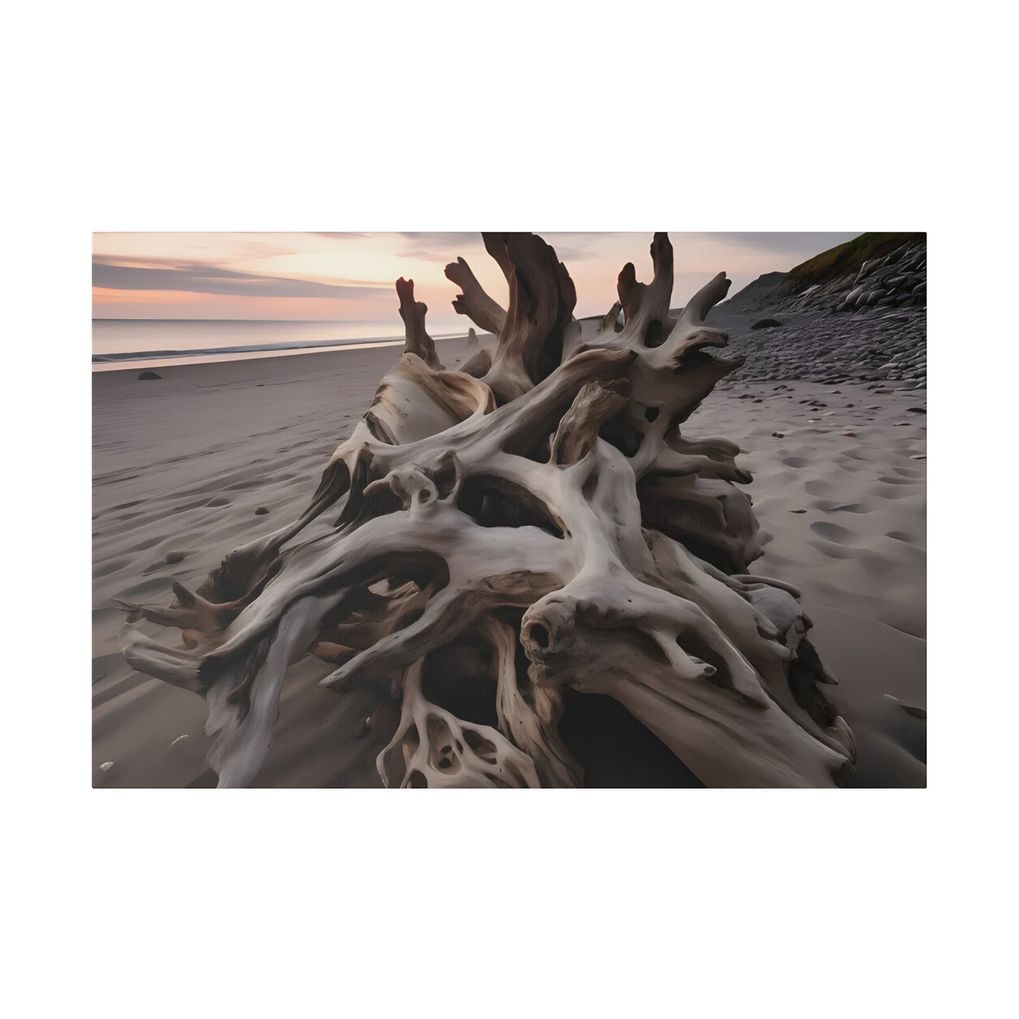 Drift Wood Matte Canvas, Stretched, 0.75" pn013
