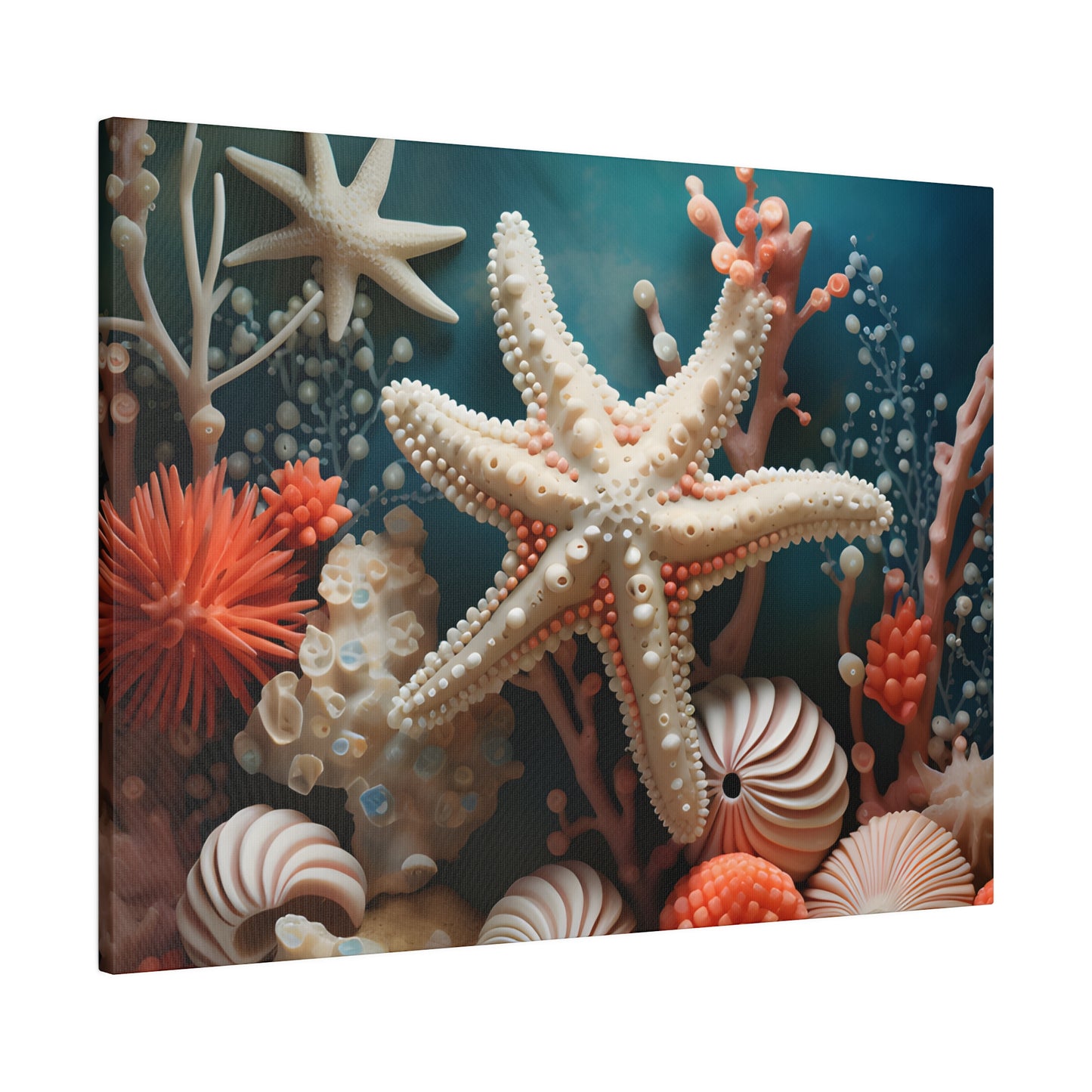 Starfish Matte Canvas, Stretched, 0.75" pn009