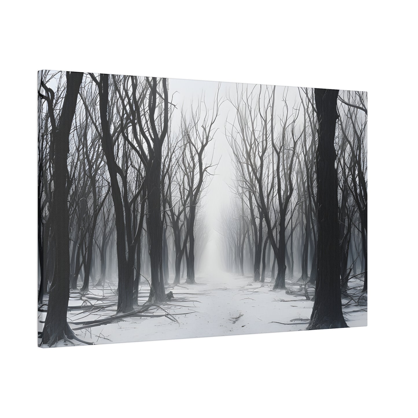 Winter Tree Matte Canvas, Stretched, 0.75"