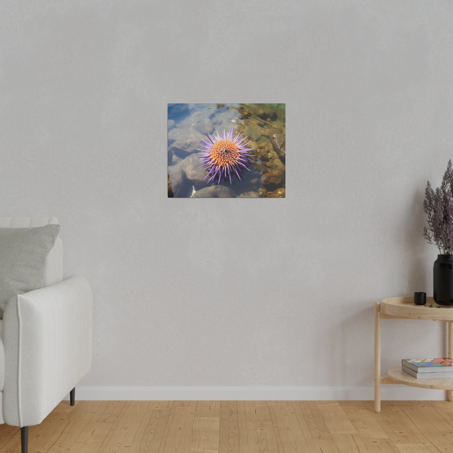 Sea Urchin Matte Canvas, Stretched, 0.75" pn005