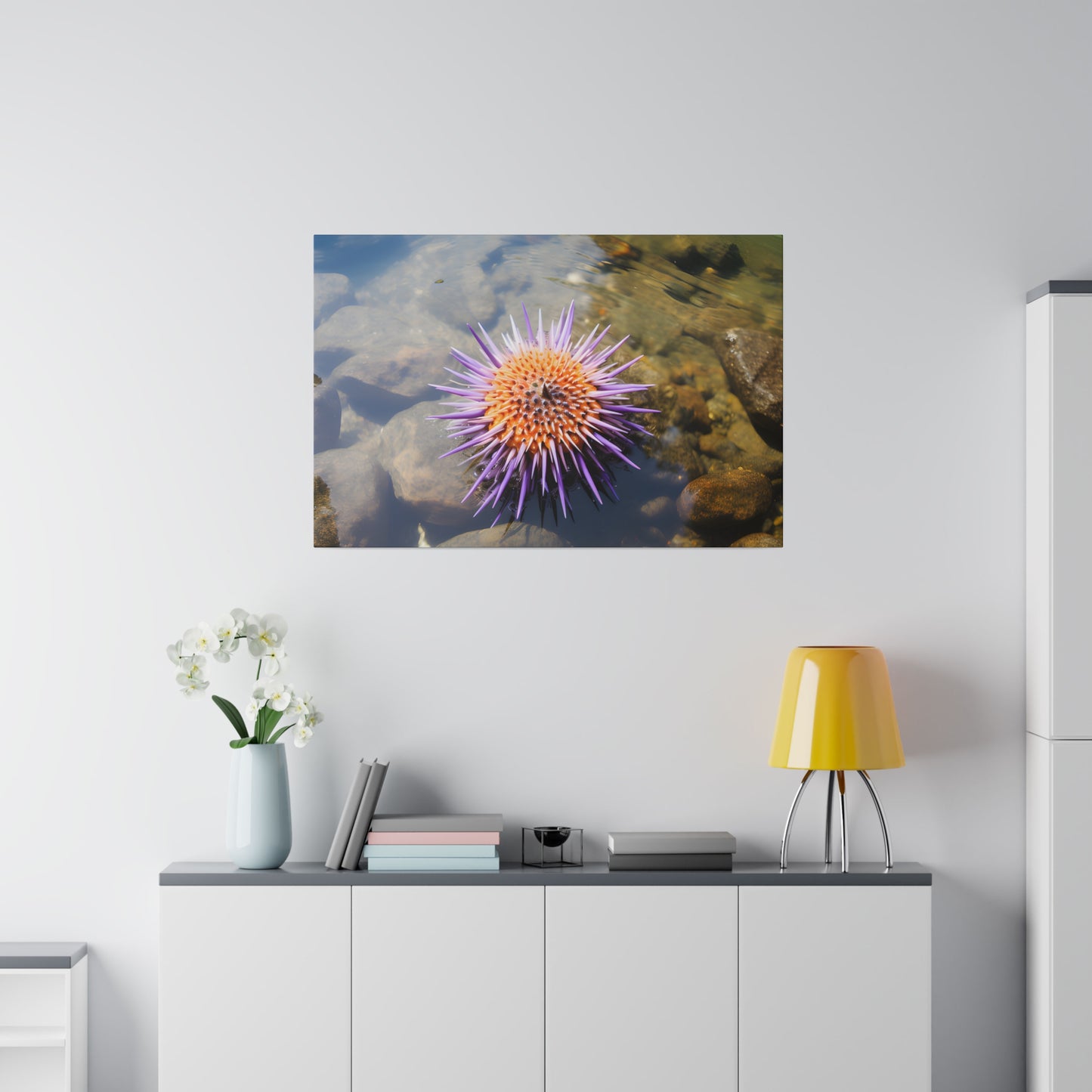 Sea Urchin Matte Canvas, Stretched, 0.75" pn005
