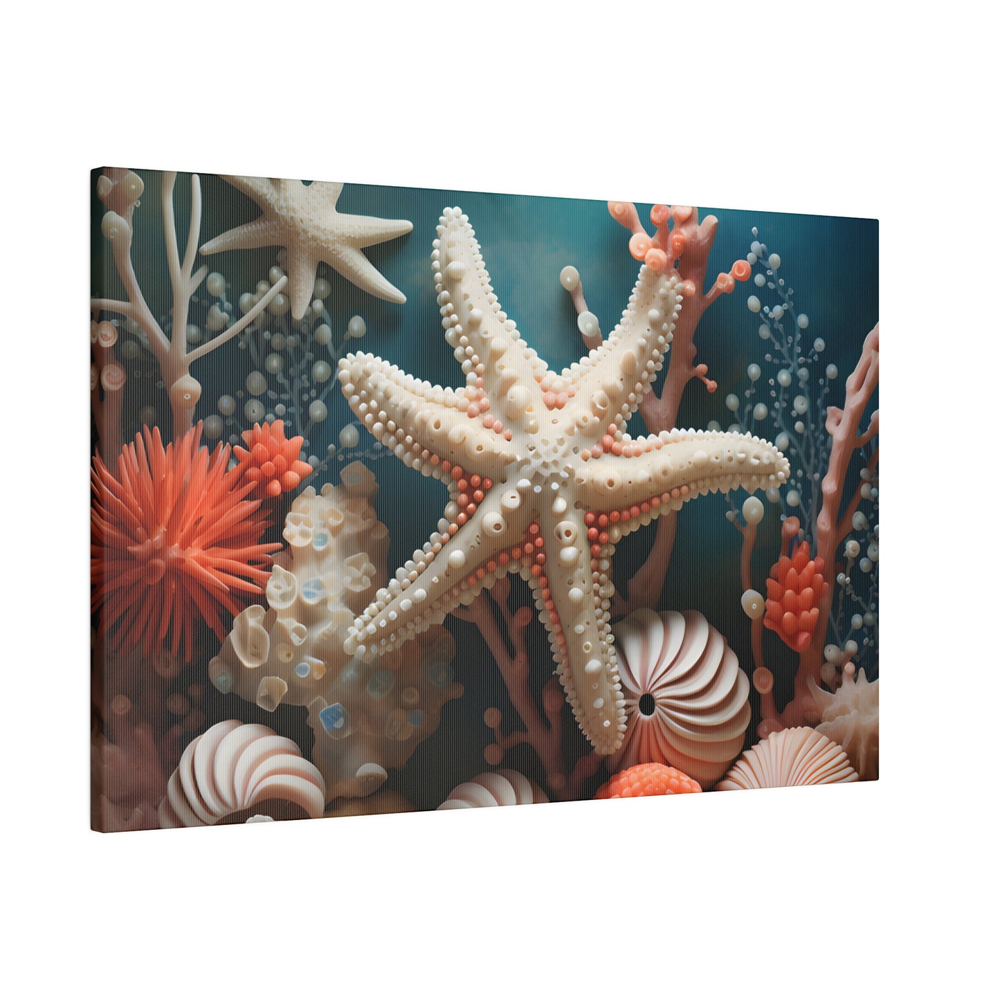 Starfish Matte Canvas, Stretched, 0.75" pn009