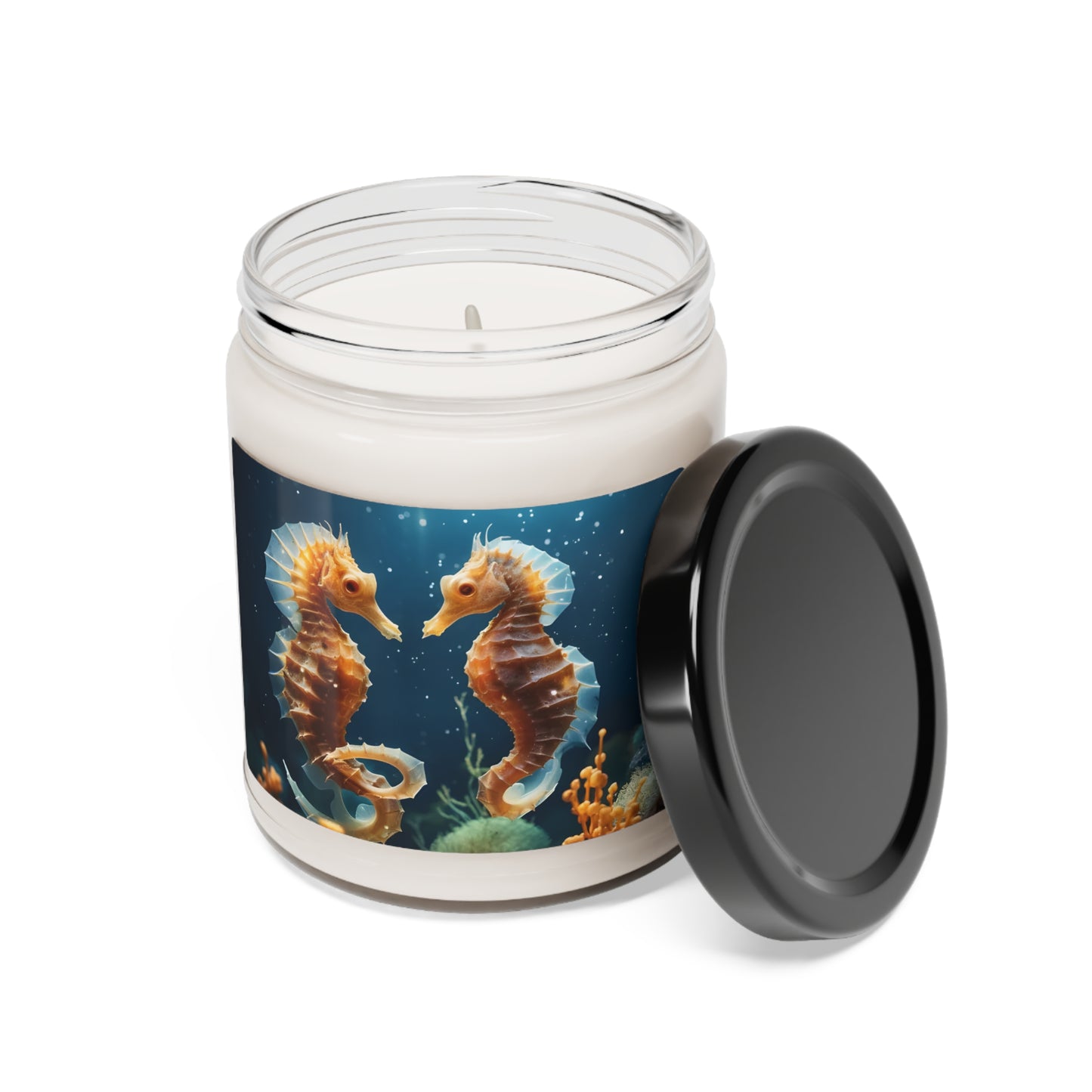 Seahorse Scented Soy Candle, 9oz