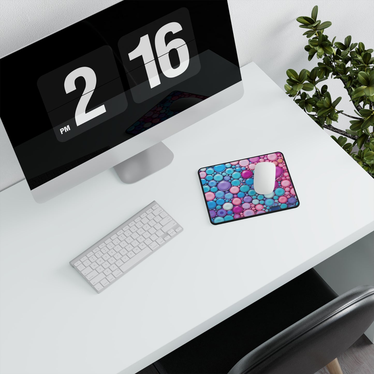 Colorful Polka Dots Non-Slip Mouse Pads