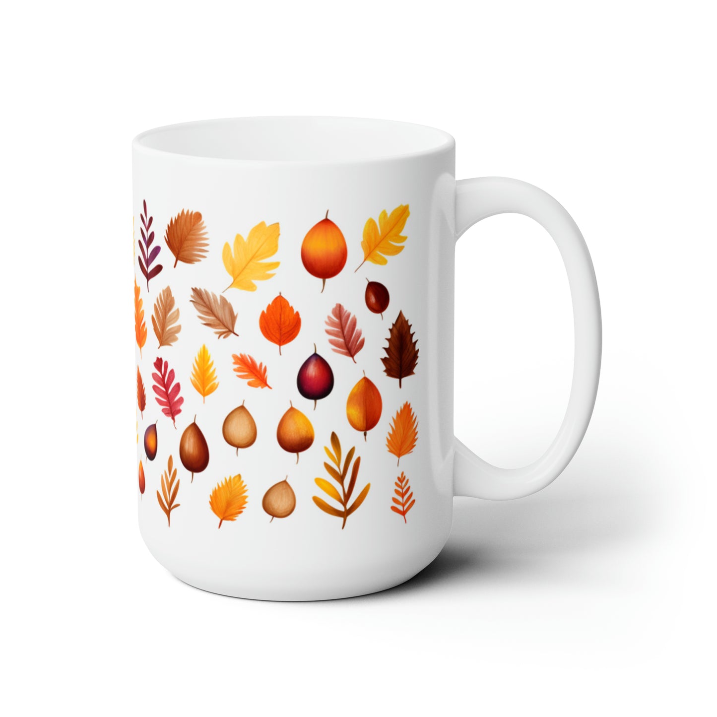 Fall leaves Ceramic Mug 15oz