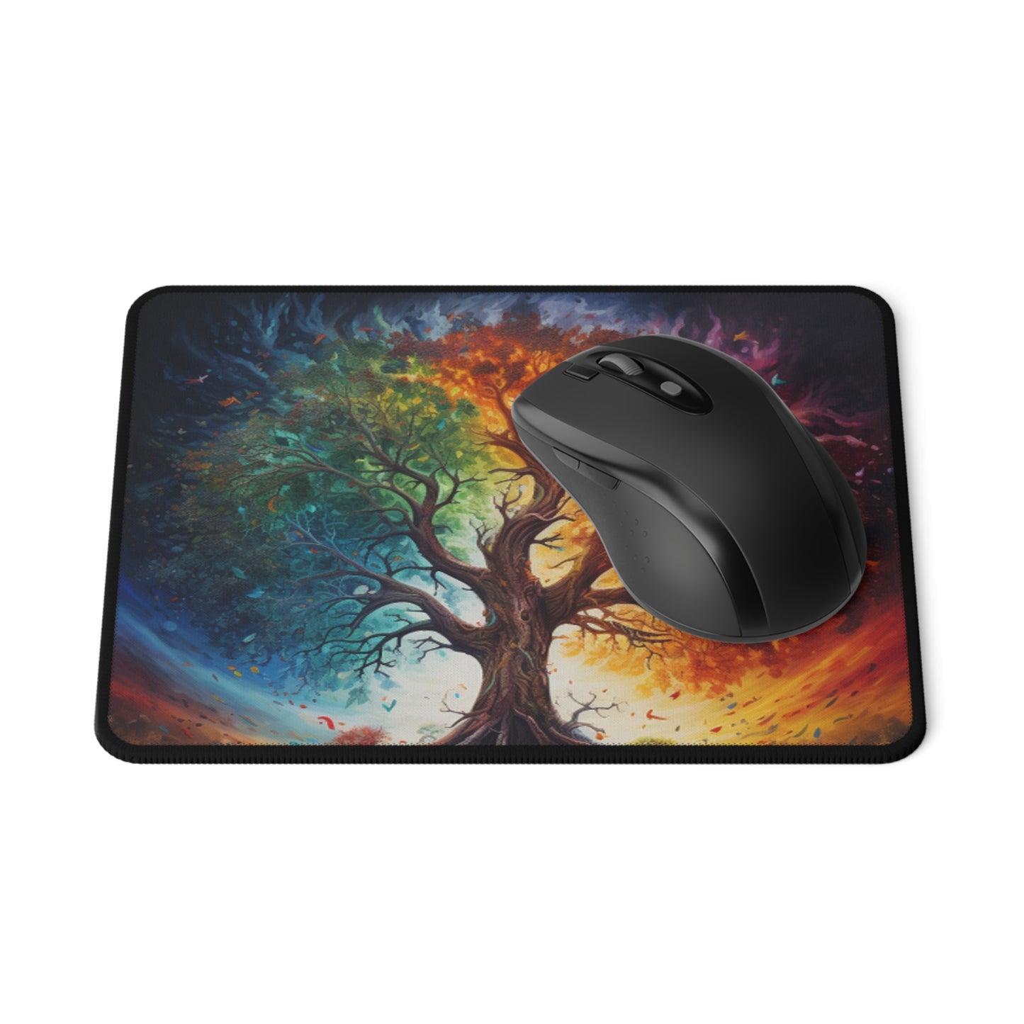 Colorful Tree of Life Non-Slip Mouse Pads