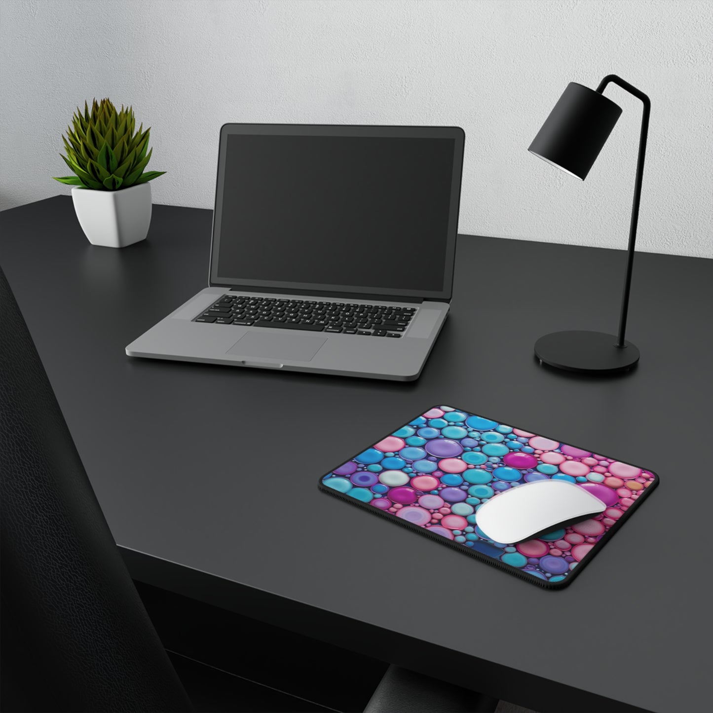 Colorful Polka Dots Non-Slip Mouse Pads