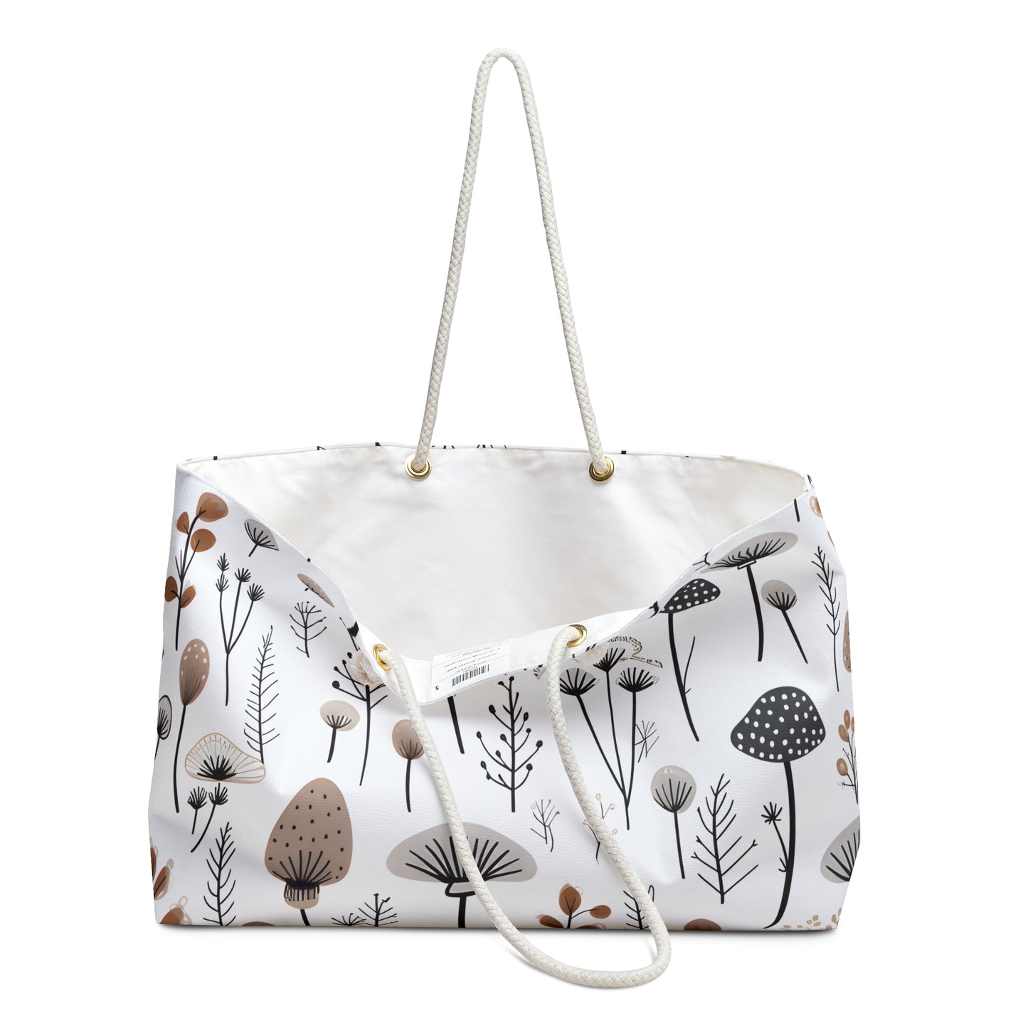 Plants and Mushrooms Weekender Bag