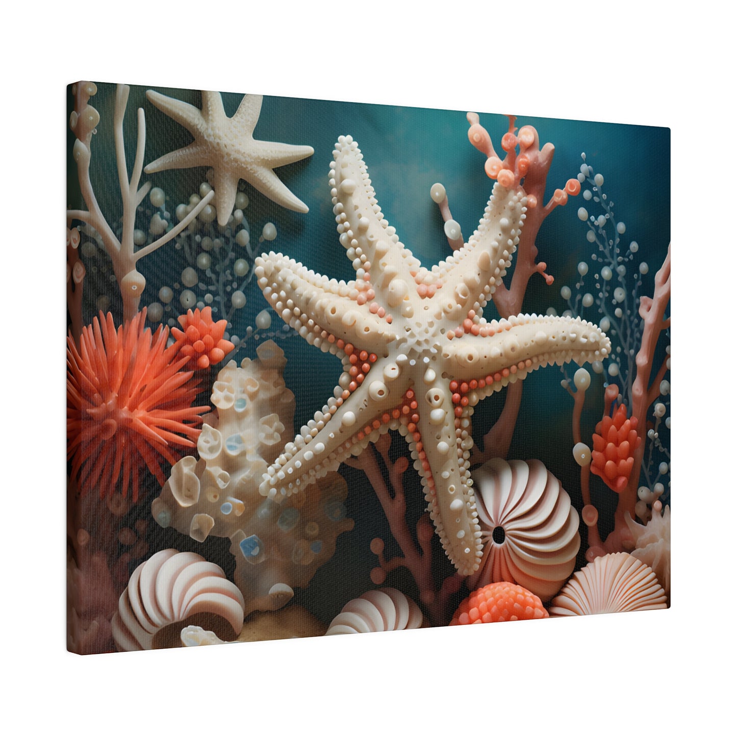 Starfish Matte Canvas, Stretched, 0.75" pn009