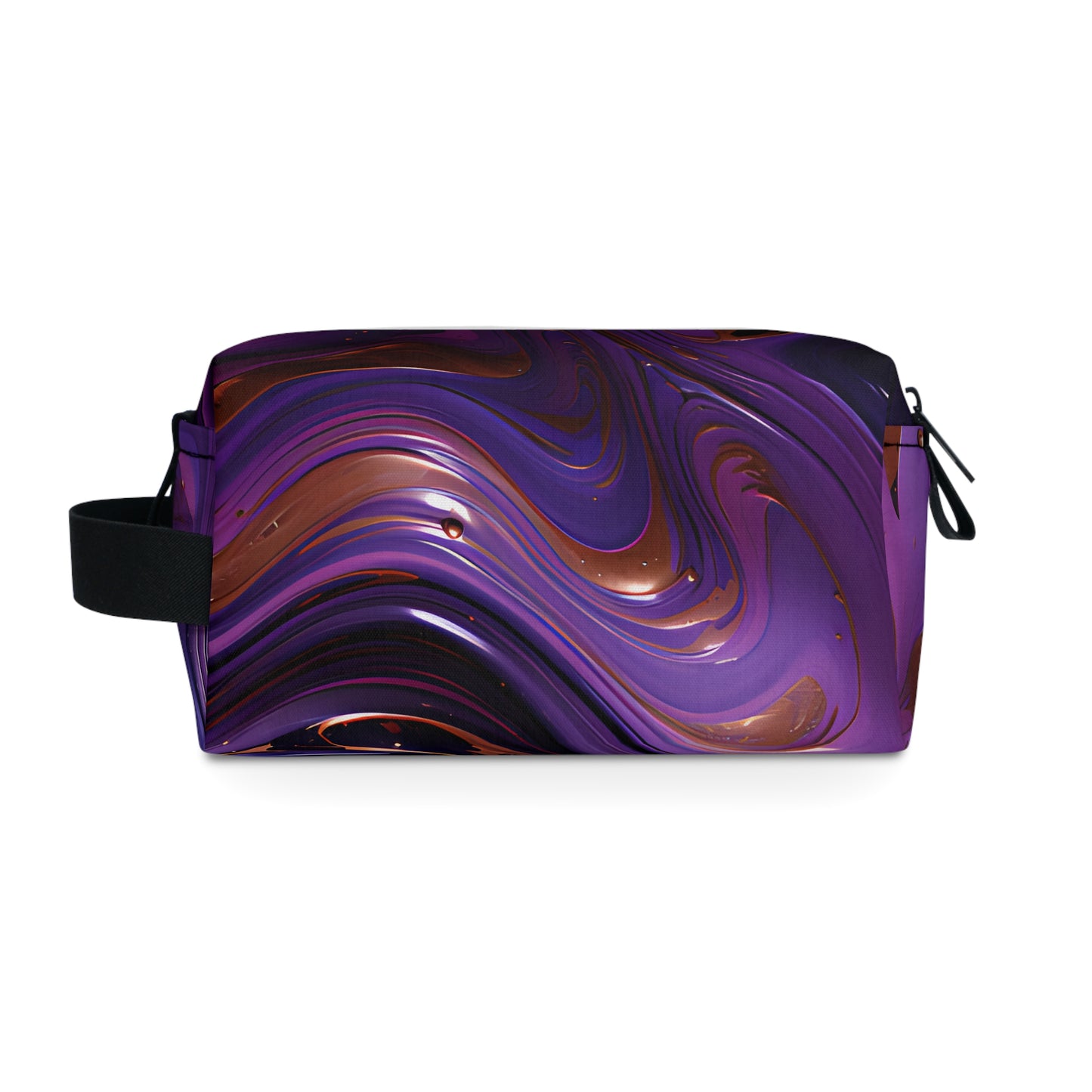 Pink and Purple Swirl Toiletry Bag