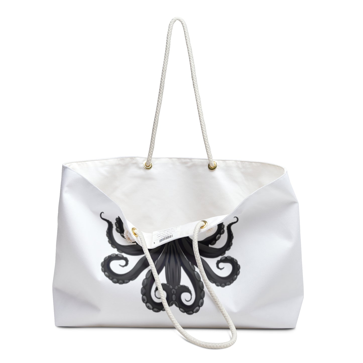 Black Octopuse Weekender Bag