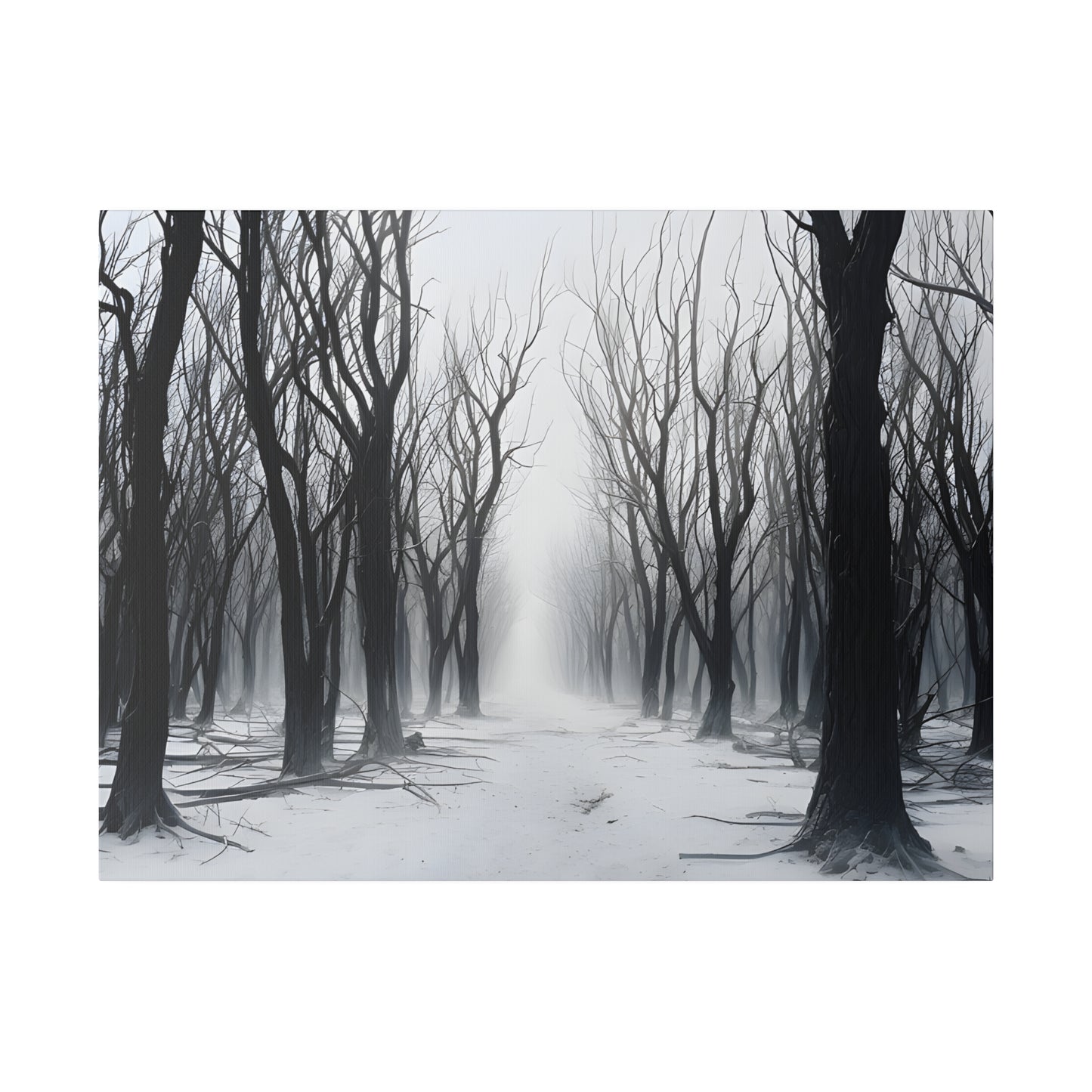 Winter Tree Matte Canvas, Stretched, 0.75"