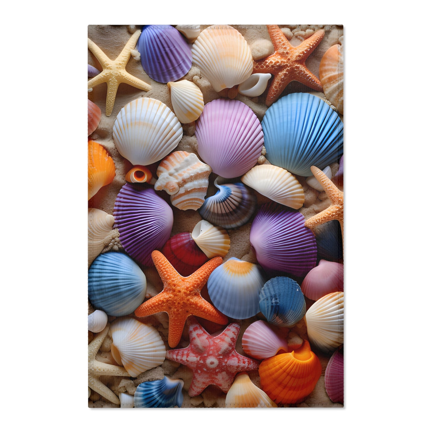 Seashells Area Rugs
