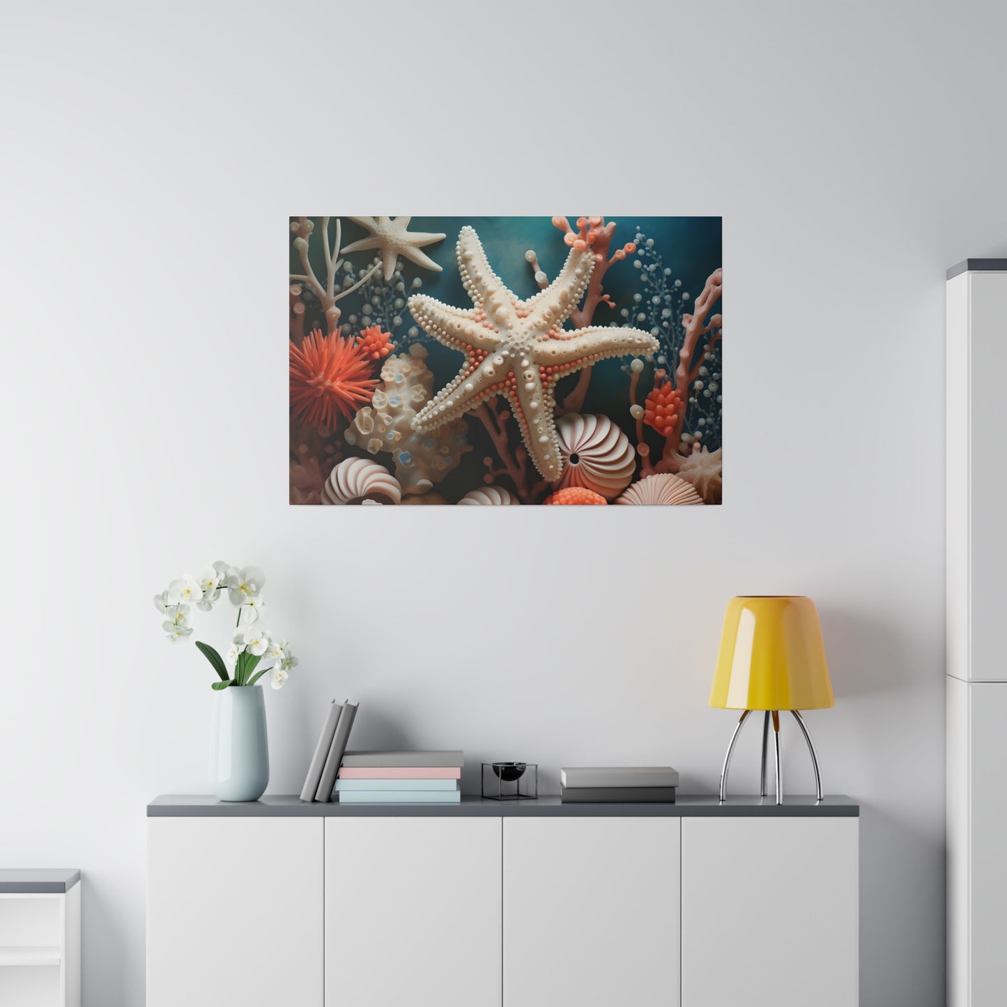 Starfish Matte Canvas, Stretched, 0.75" pn009