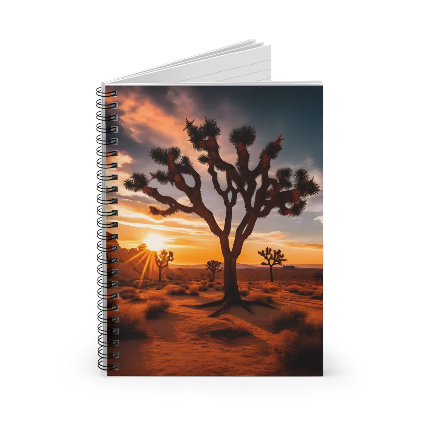 Joshua Tree Spiral Notebook - Ruled Line
