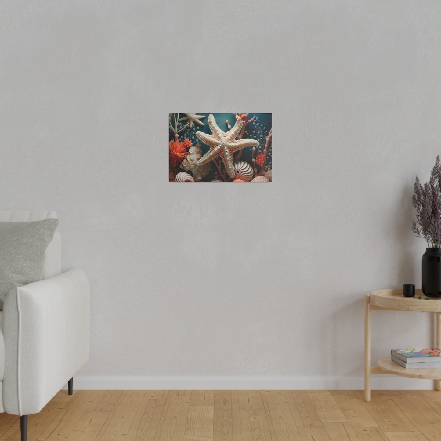 Starfish Matte Canvas, Stretched, 0.75" pn009