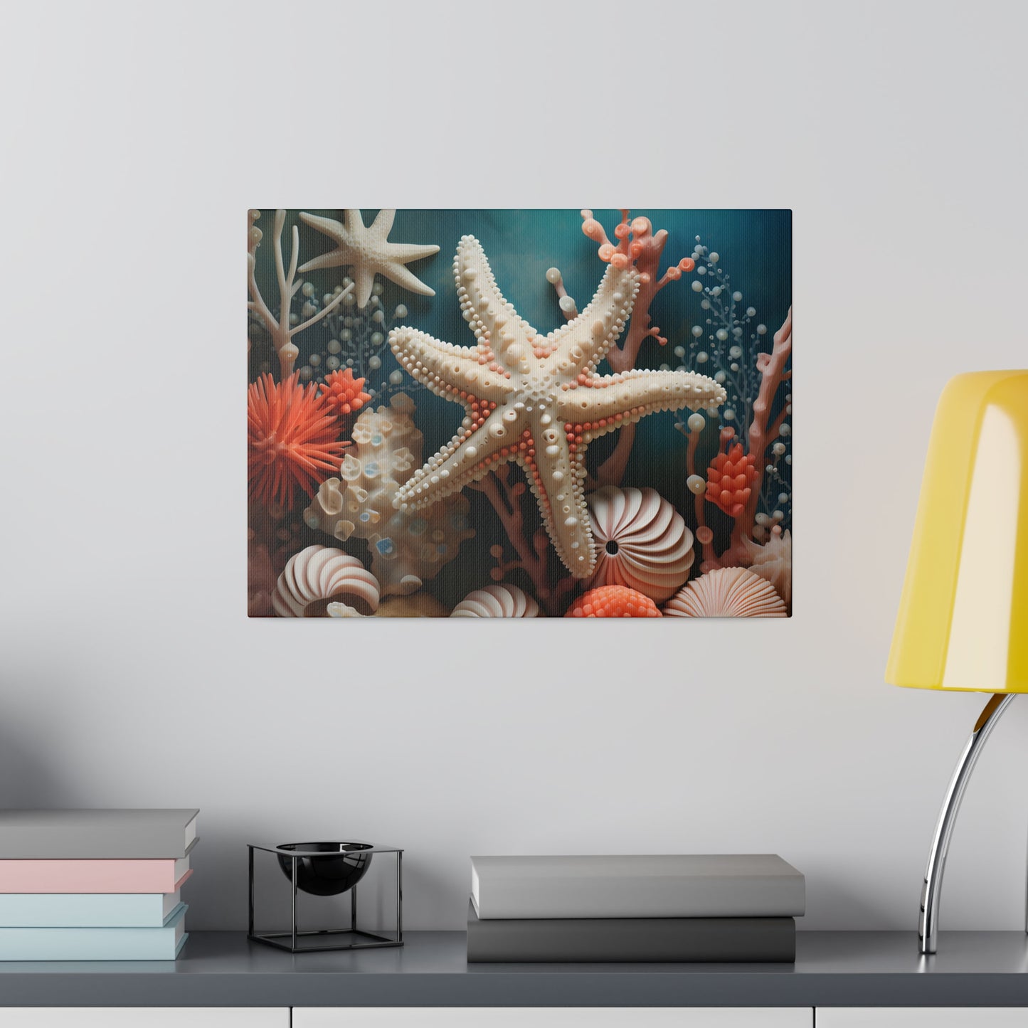 Starfish Matte Canvas, Stretched, 0.75" pn009