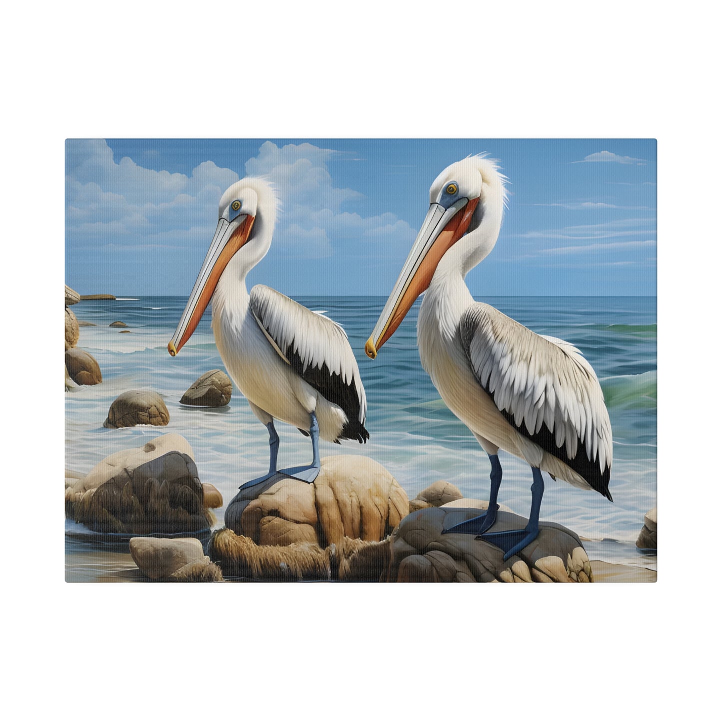 Pelican Matte Canvas, Stretched, 0.75" pn018