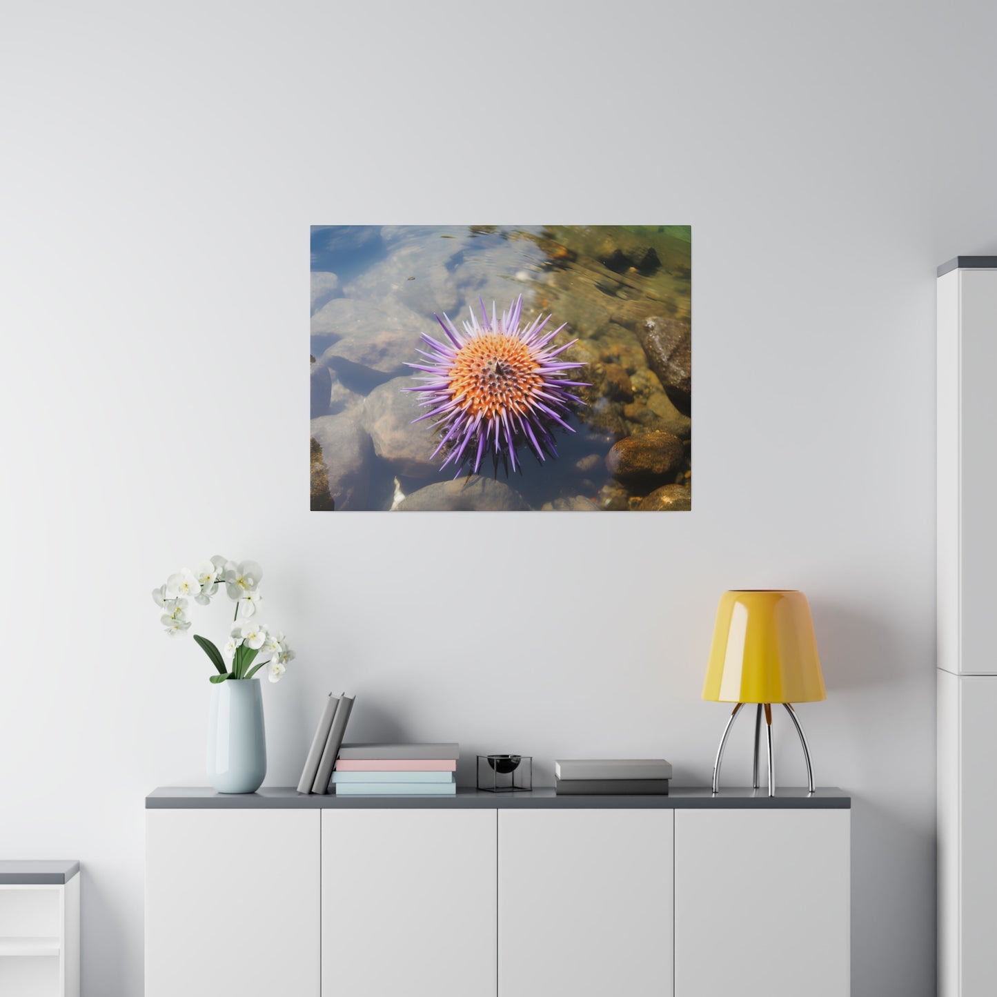 Sea Urchin Matte Canvas, Stretched, 0.75" pn005