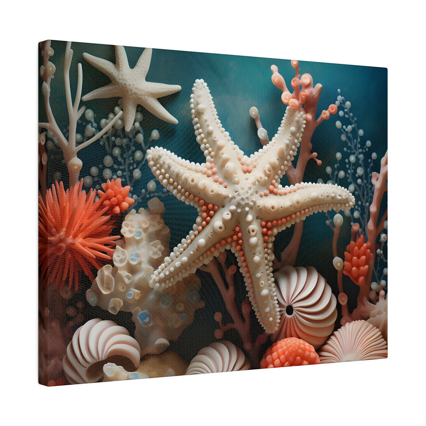 Starfish Matte Canvas, Stretched, 0.75" pn009