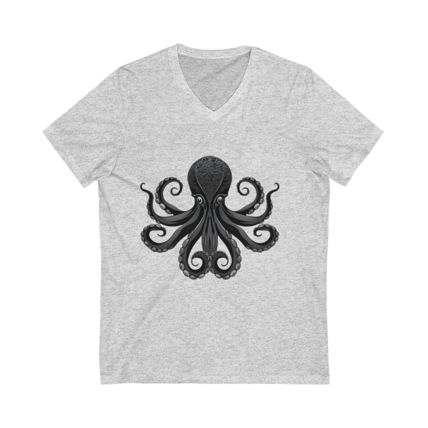 Unisex Jersey Short Sleeve V-Neck Tee