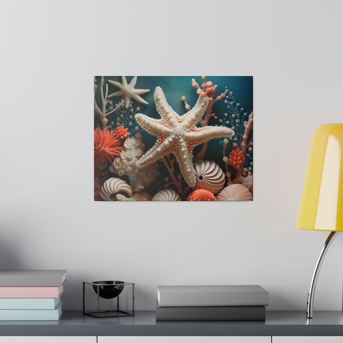 Starfish Matte Canvas, Stretched, 0.75" pn009