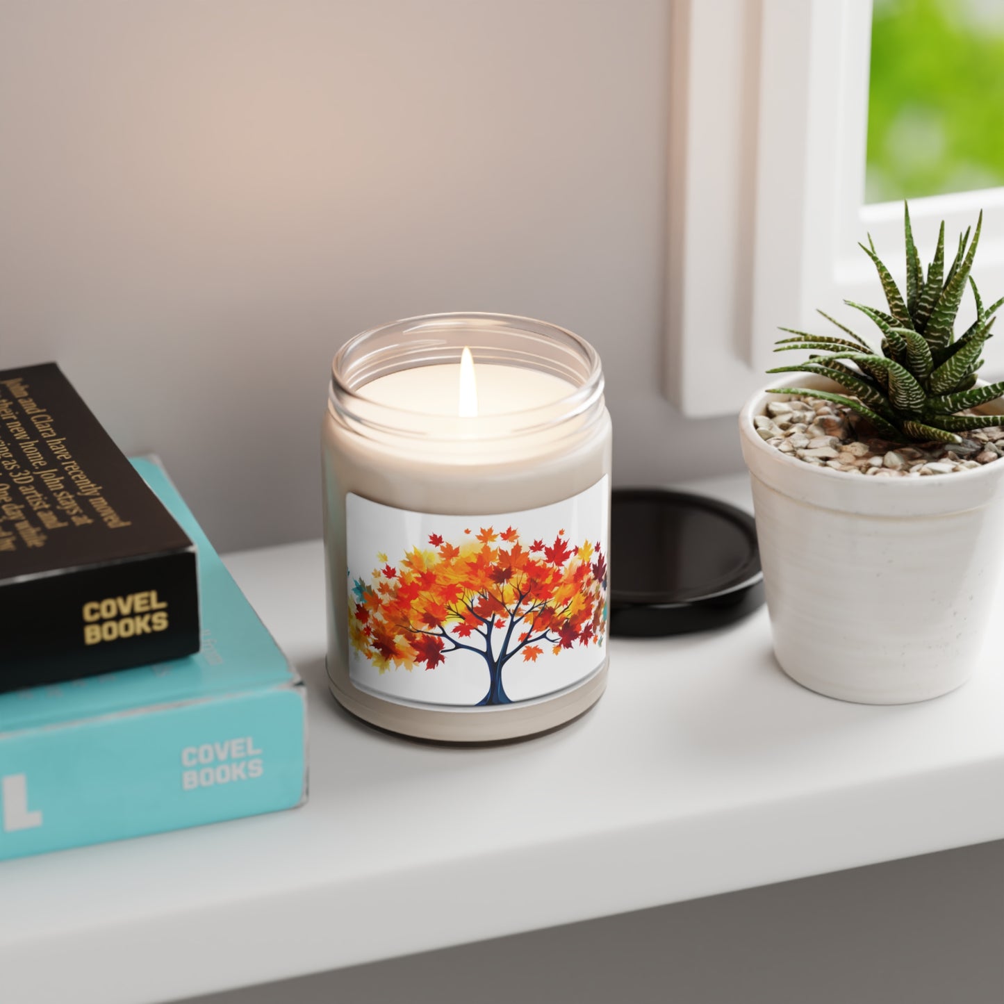 Fall Colors Scented Soy Candle, 9oz