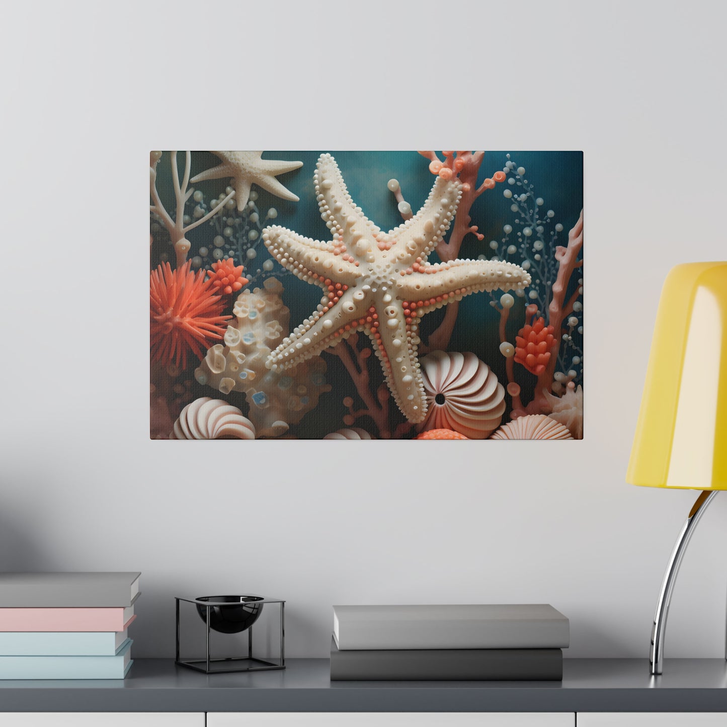 Starfish Matte Canvas, Stretched, 0.75" pn009