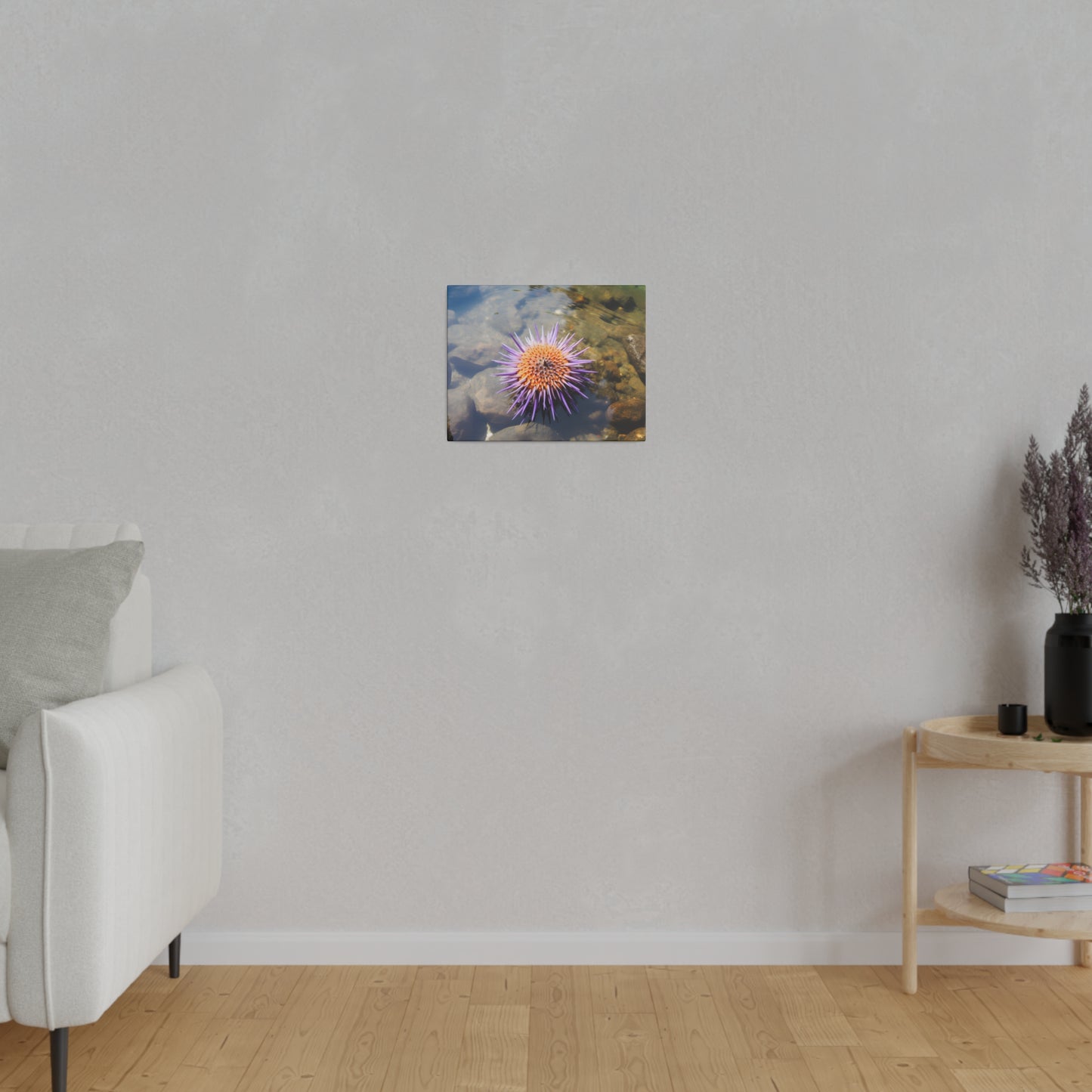 Sea Urchin Matte Canvas, Stretched, 0.75" pn005