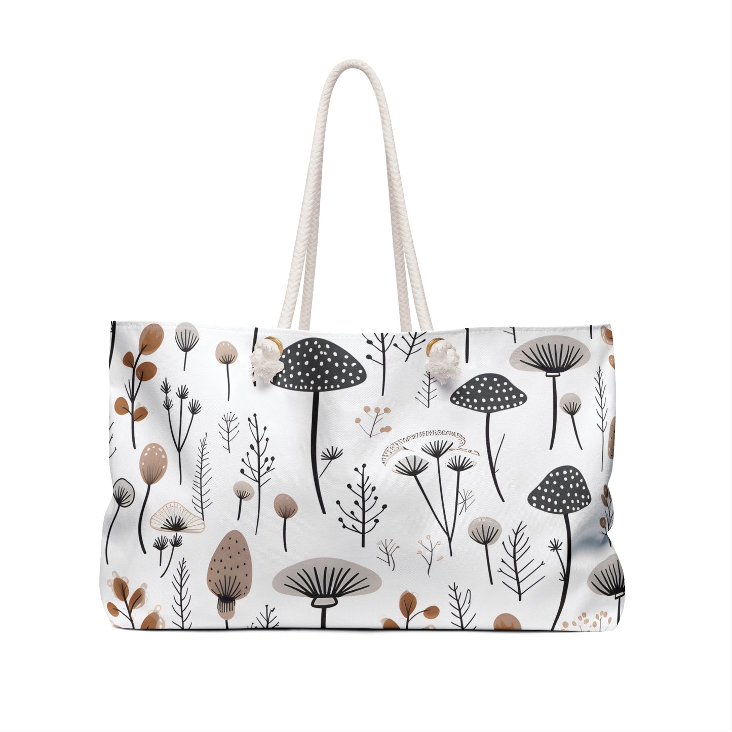 Plants and Mushrooms Weekender Bag