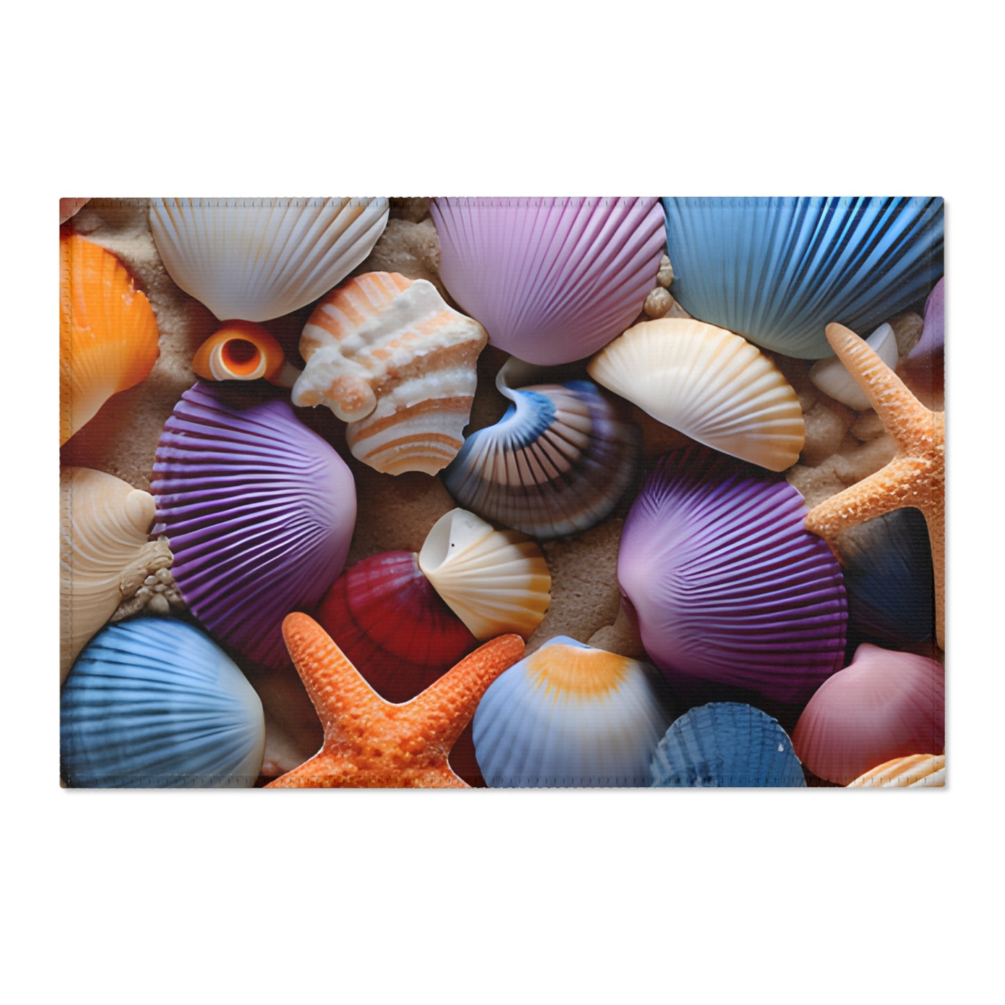 Seashells Area Rugs