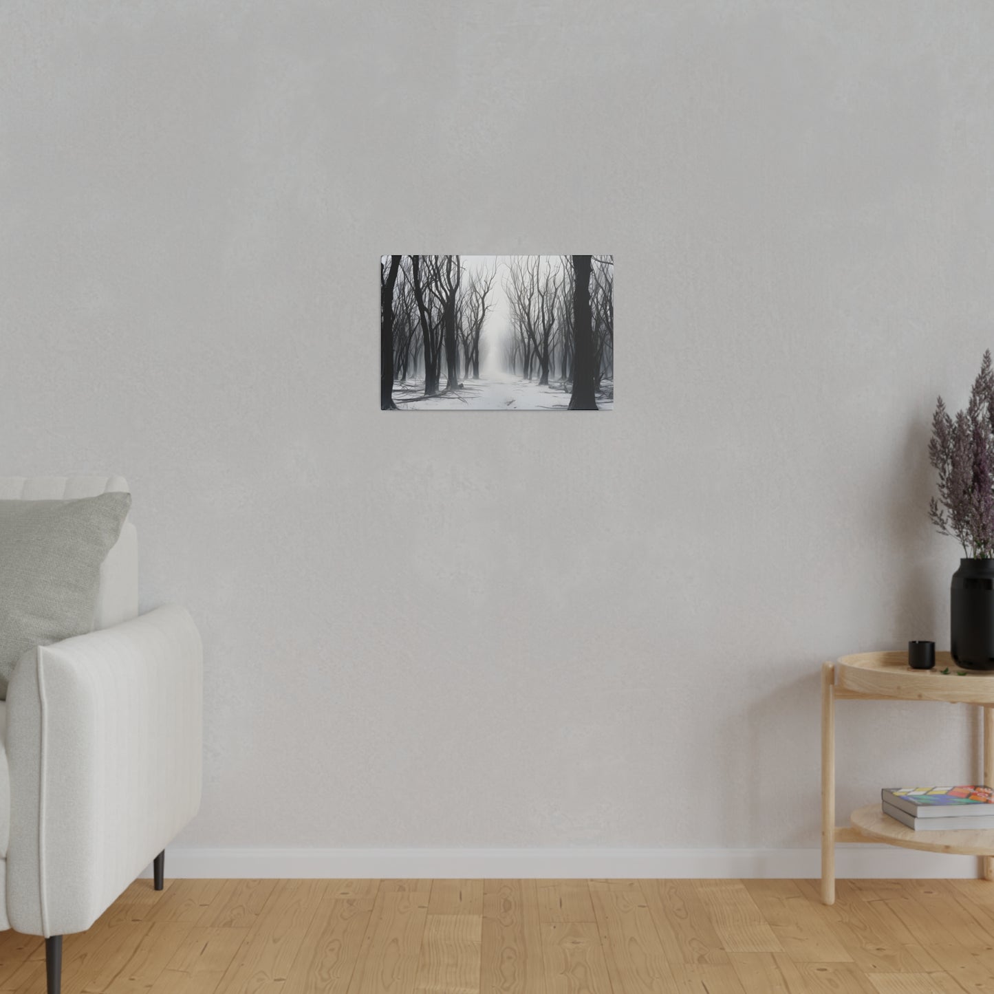 Winter Tree Matte Canvas, Stretched, 0.75"