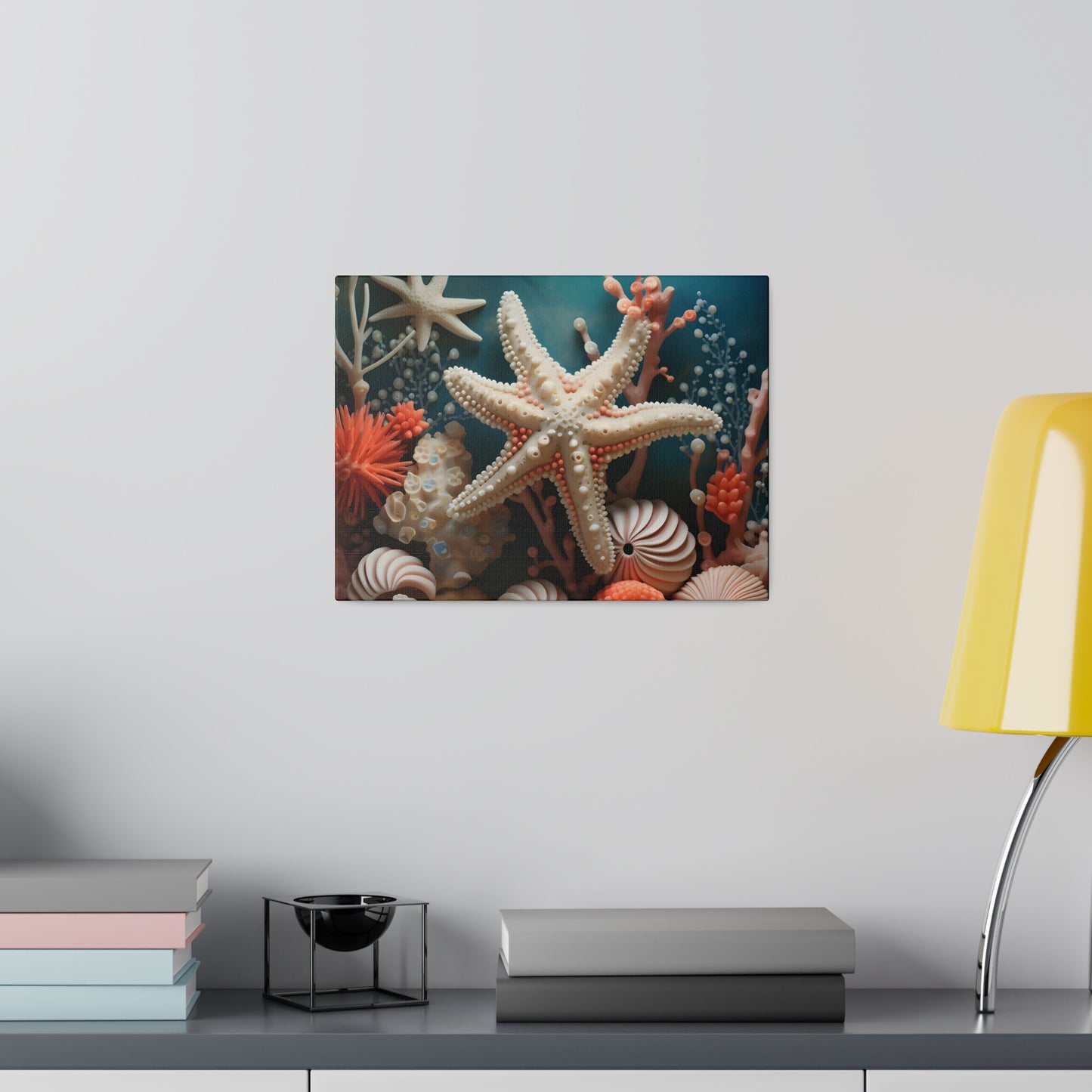 Starfish Matte Canvas, Stretched, 0.75" pn009