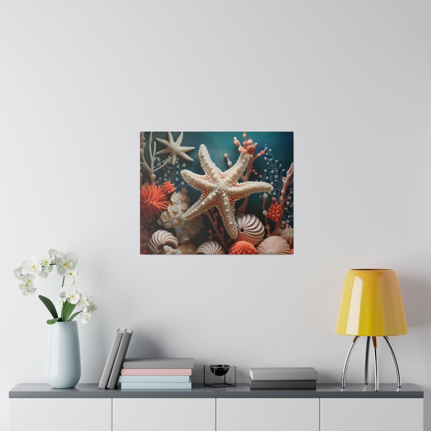 Starfish Matte Canvas, Stretched, 0.75" pn009