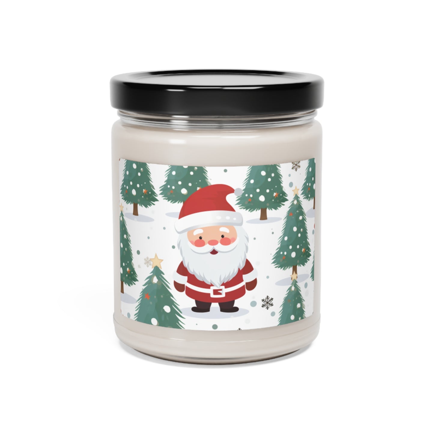 Santa Scented Soy Candle, 9oz