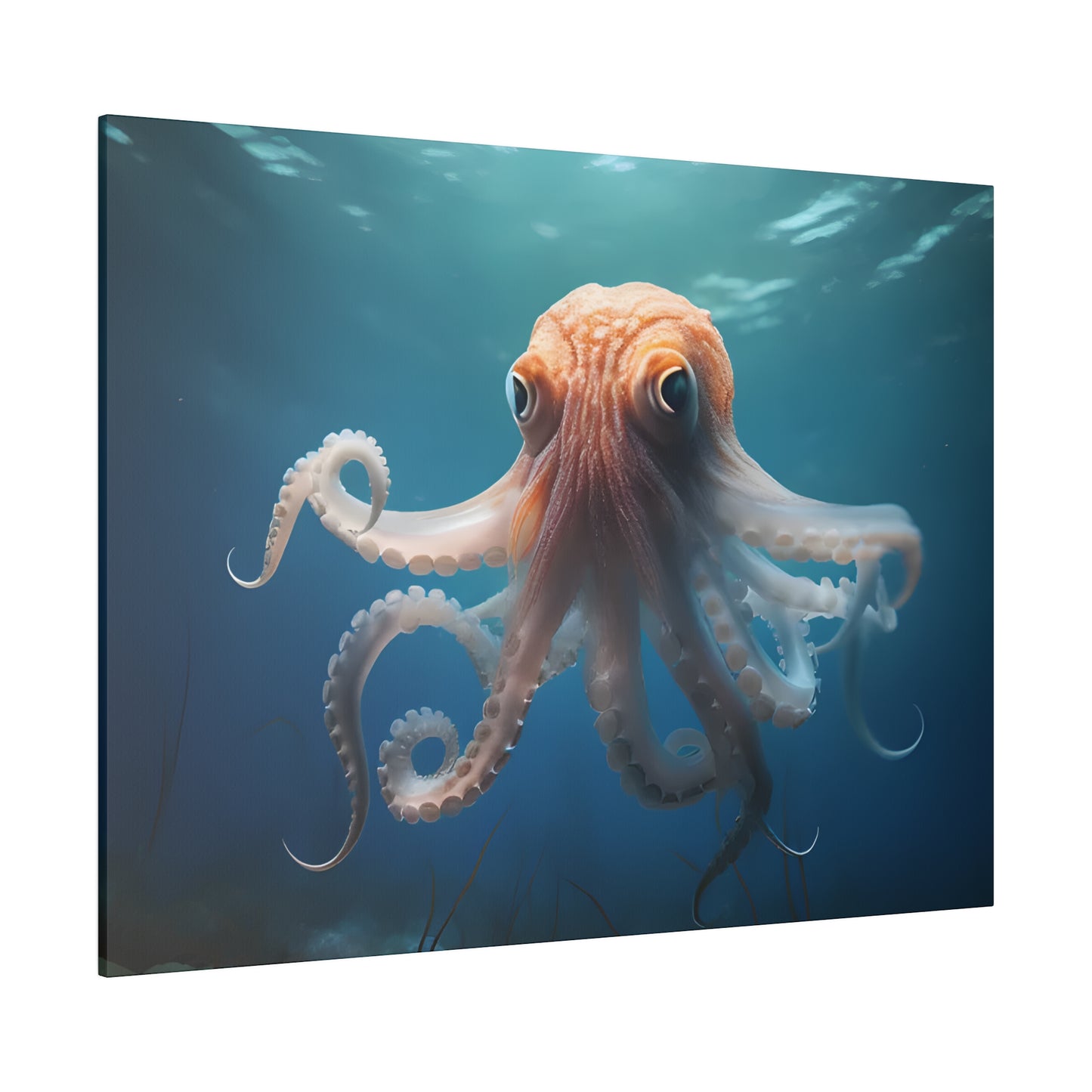 Octopus Matte Canvas, Stretched, 0.75" pn010