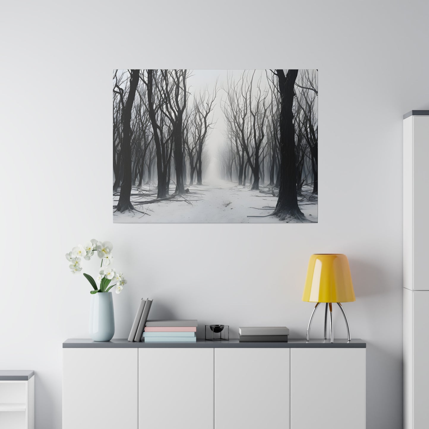 Winter Tree Matte Canvas, Stretched, 0.75"