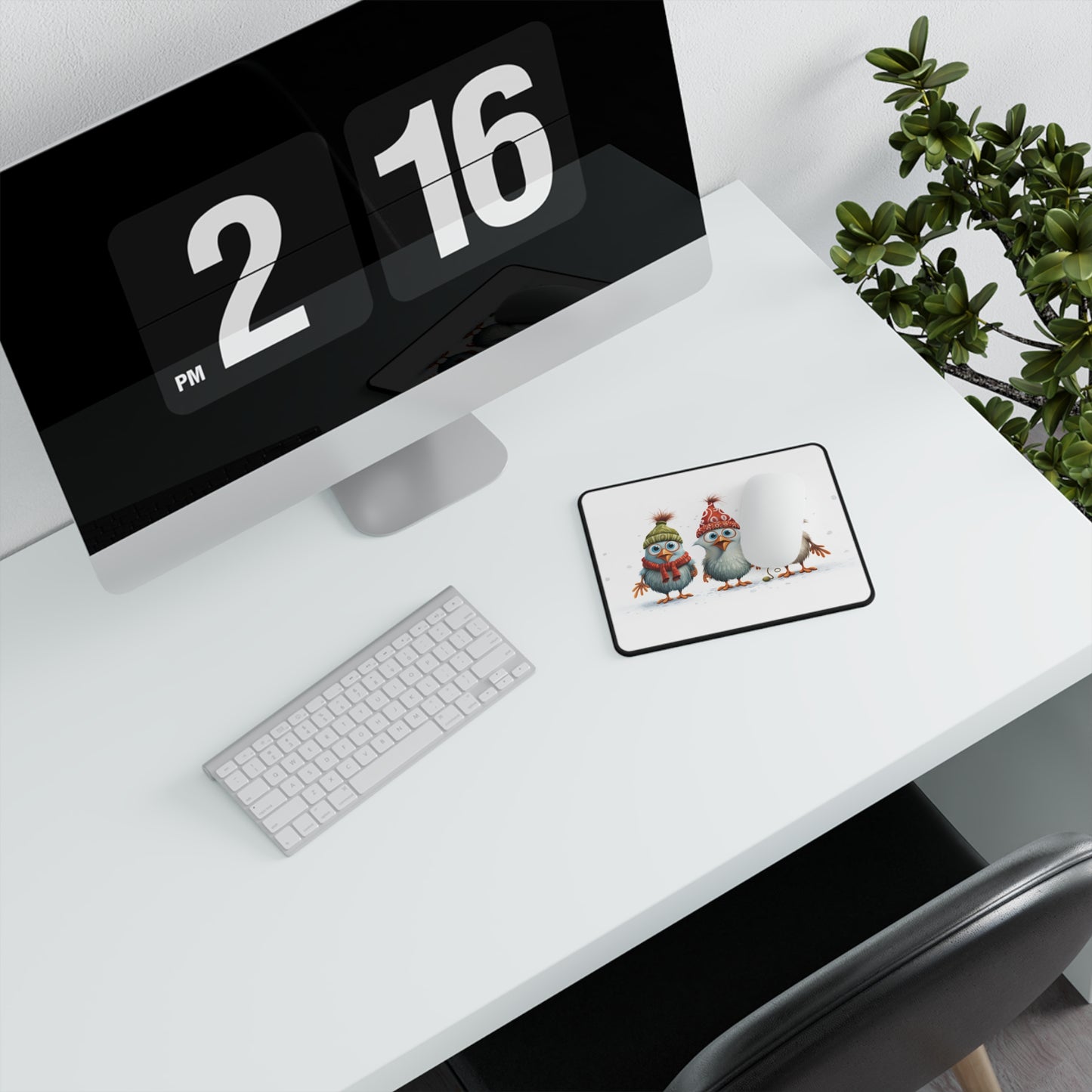 3 Birds Non-Slip Mouse Pads