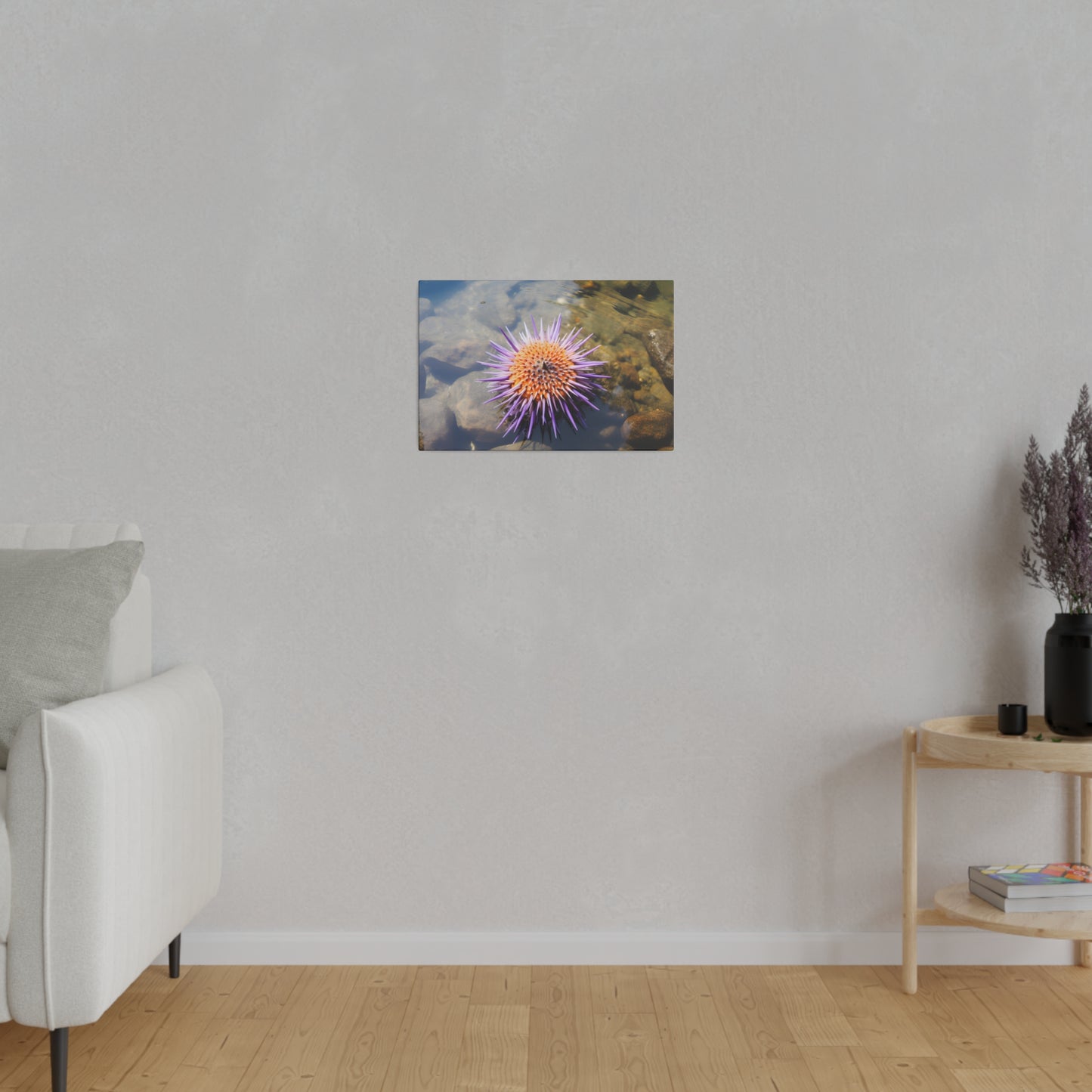 Sea Urchin Matte Canvas, Stretched, 0.75" pn005