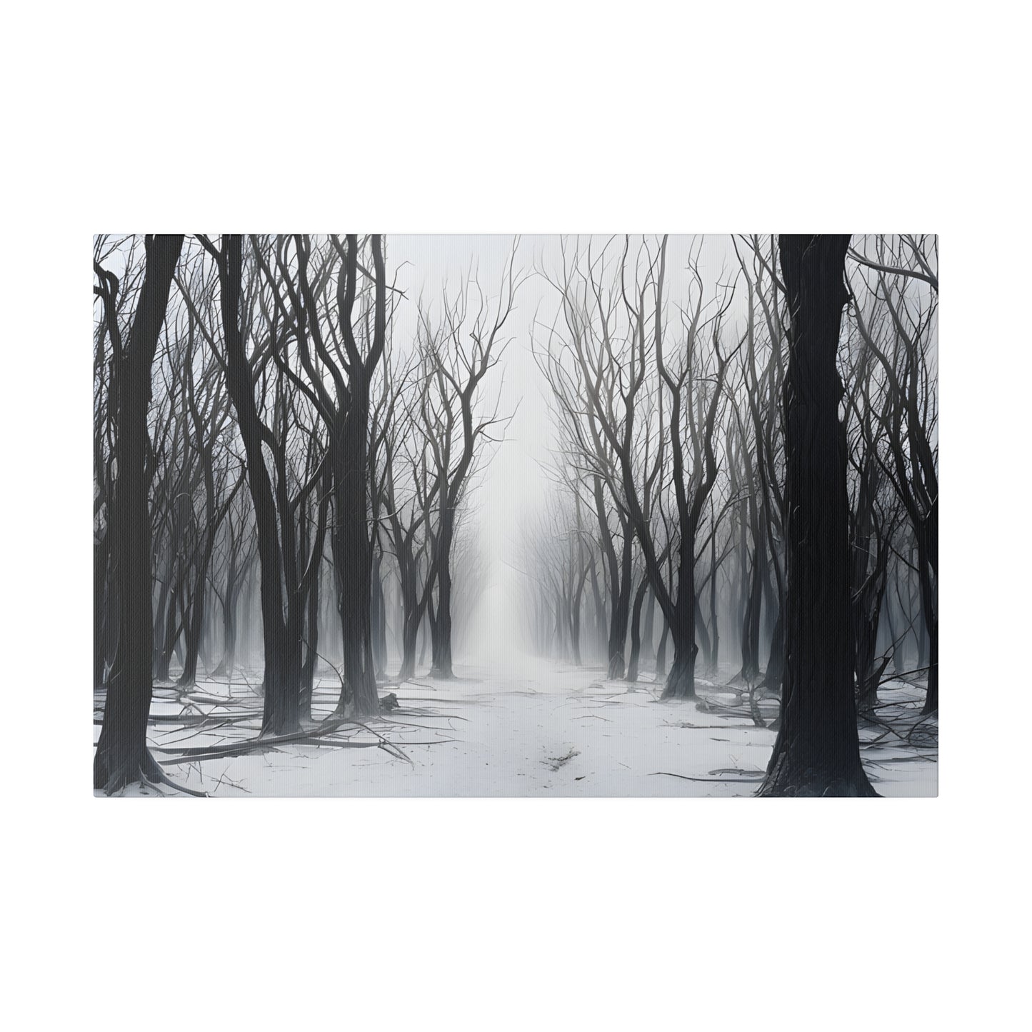 Winter Tree Matte Canvas, Stretched, 0.75"