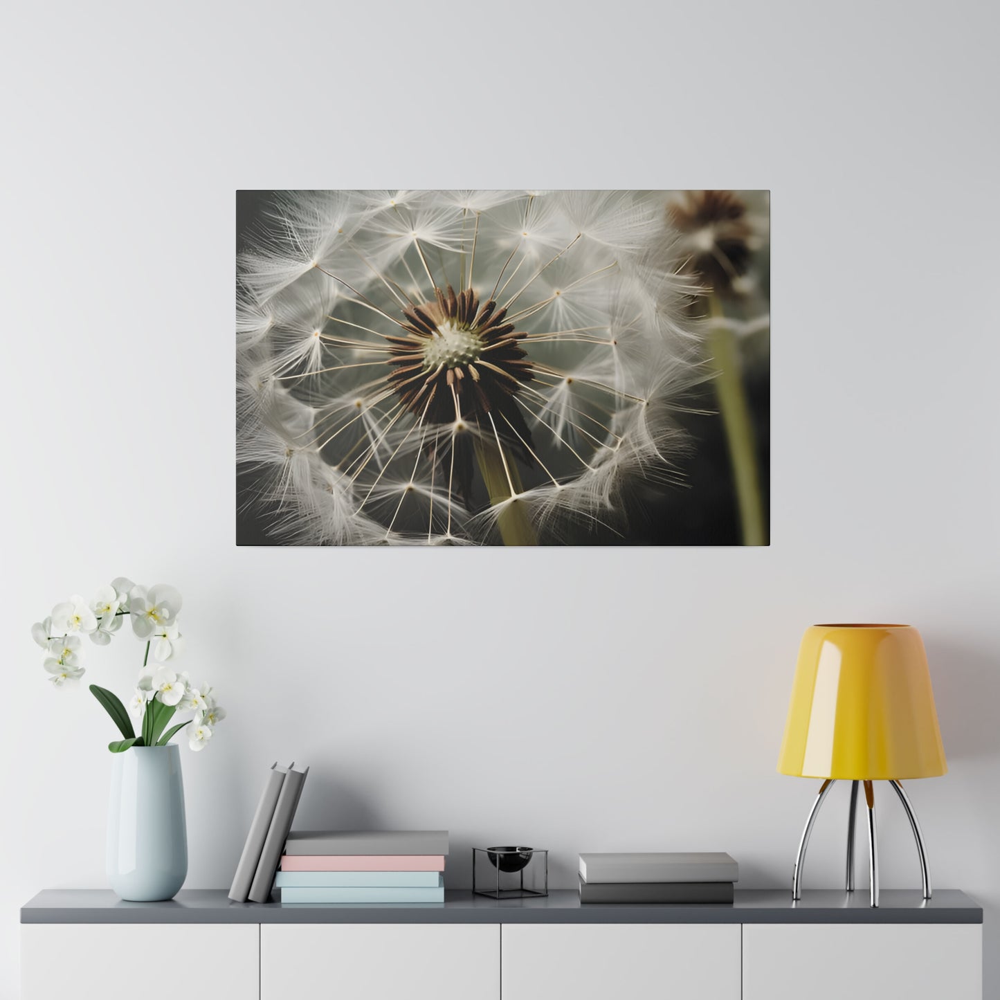 Dandelion Matte Canvas, Stretched, 0.75" pn023