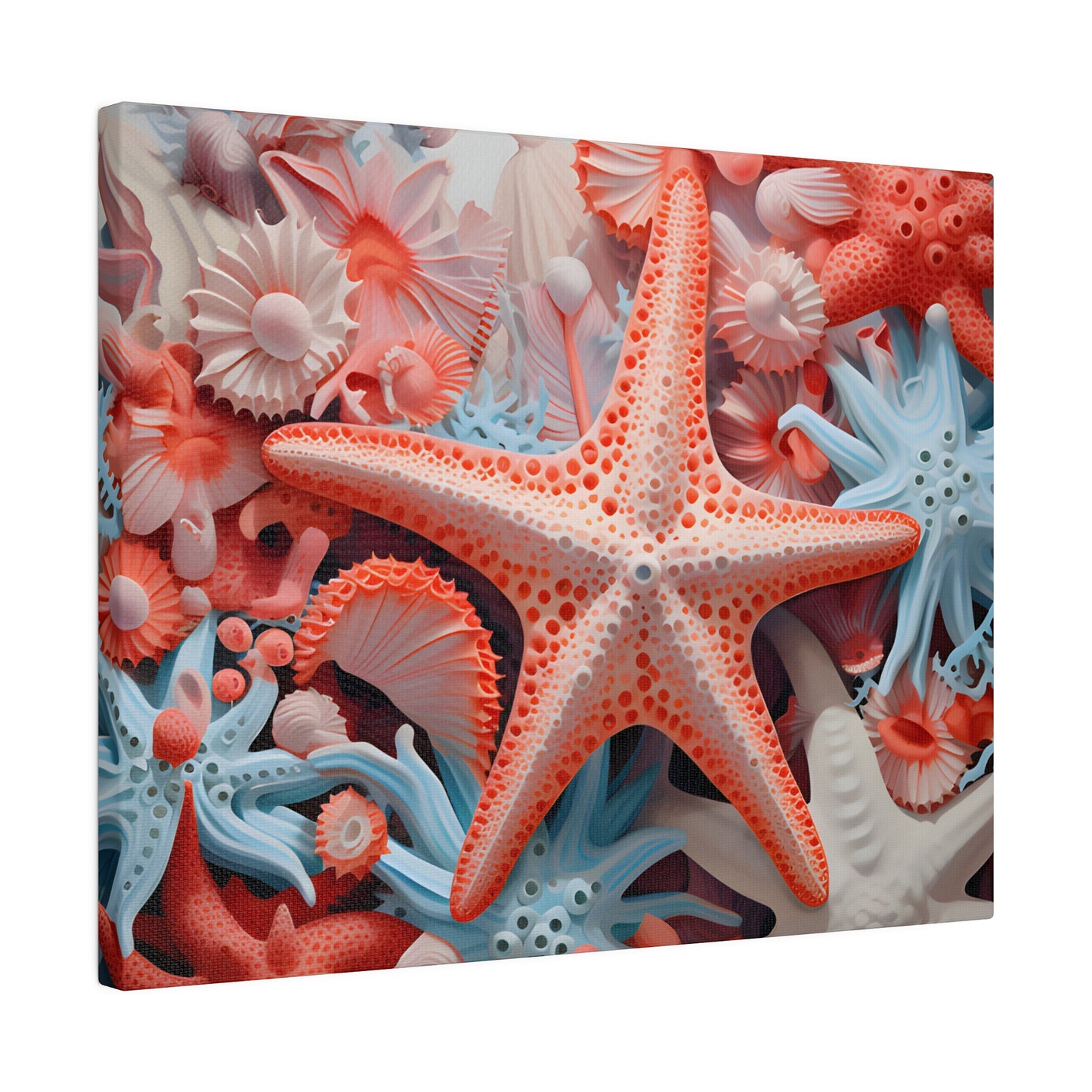 Starfish Matte Canvas, Stretched, 0.75" pn001