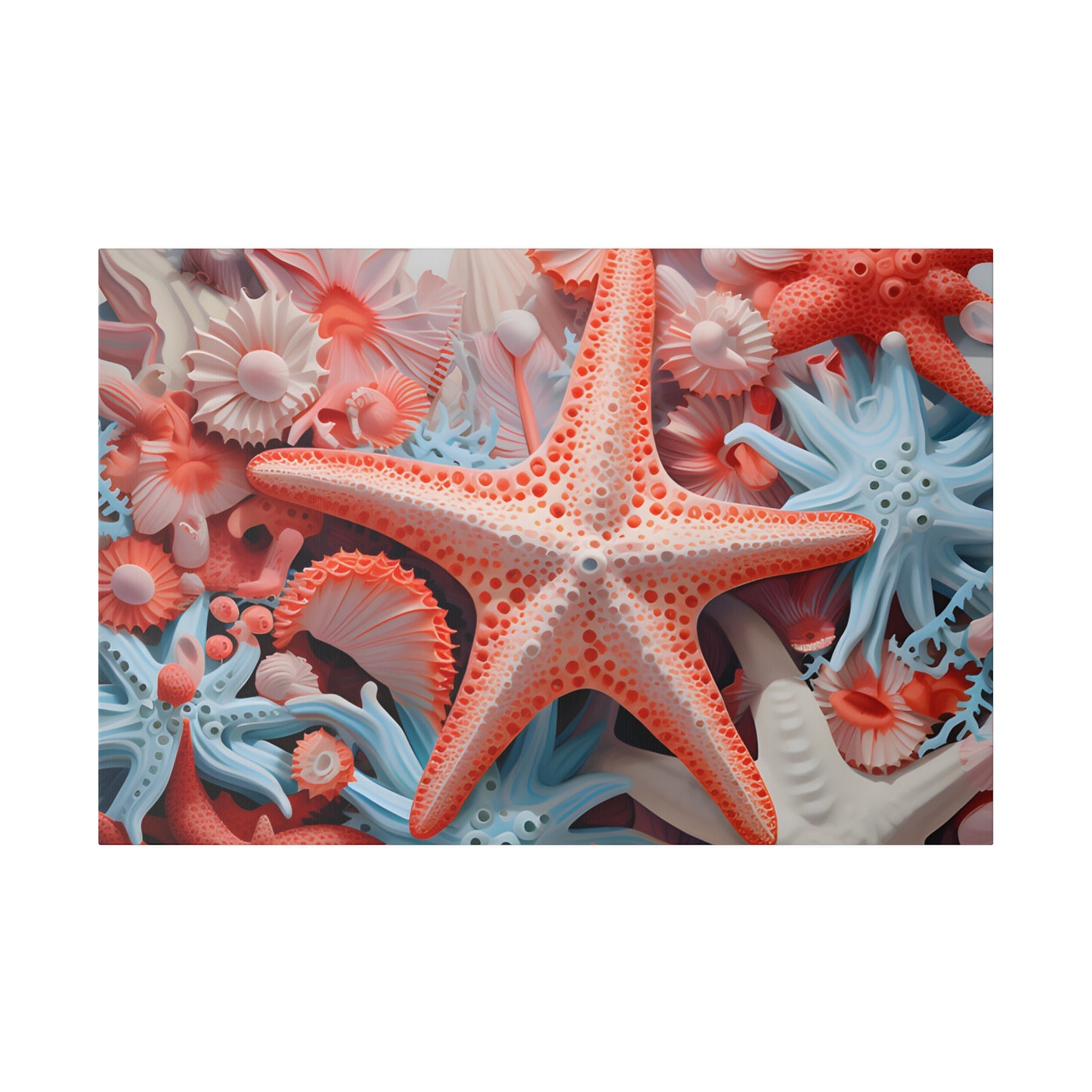 Starfish Matte Canvas, Stretched, 0.75" pn001