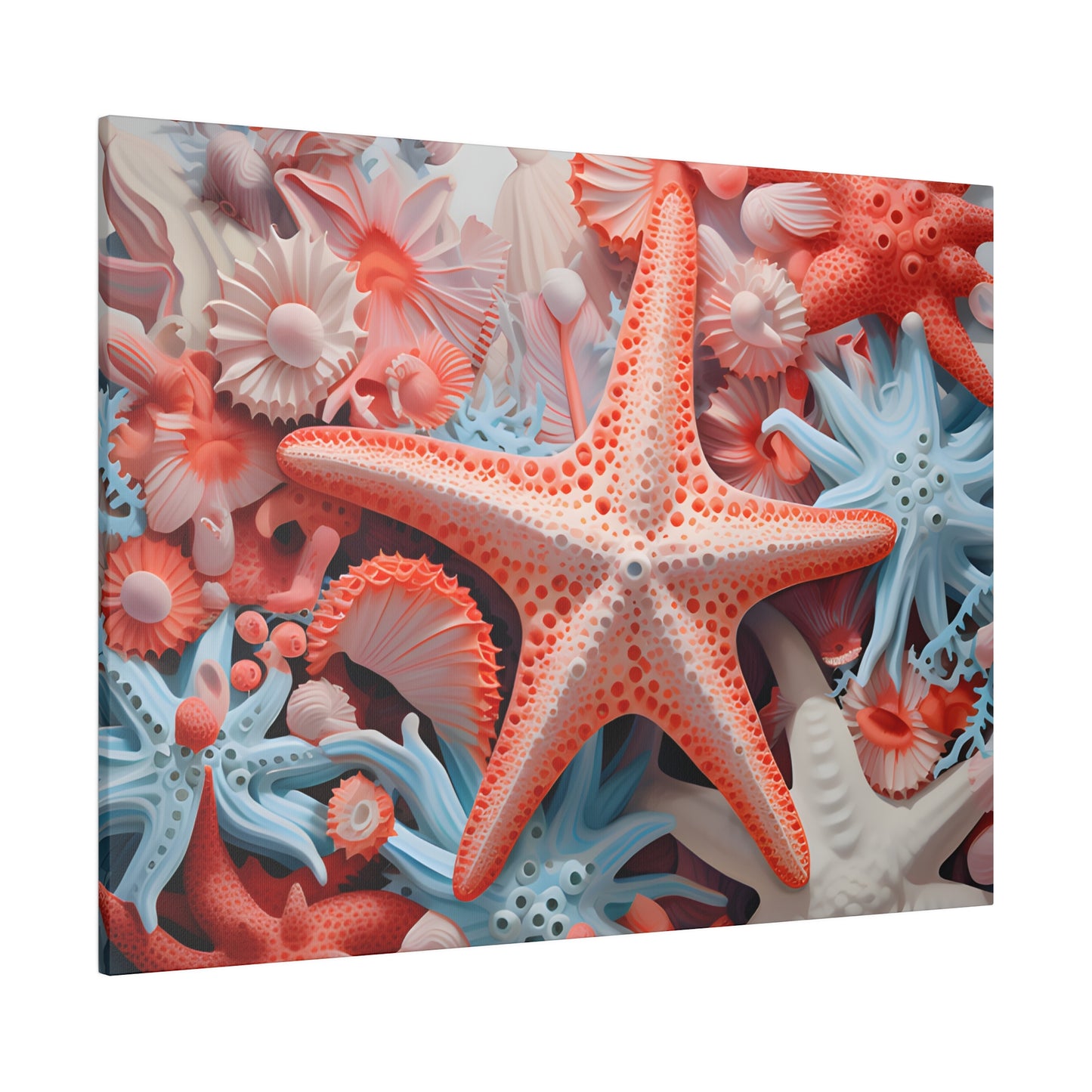 Starfish Matte Canvas, Stretched, 0.75" pn001