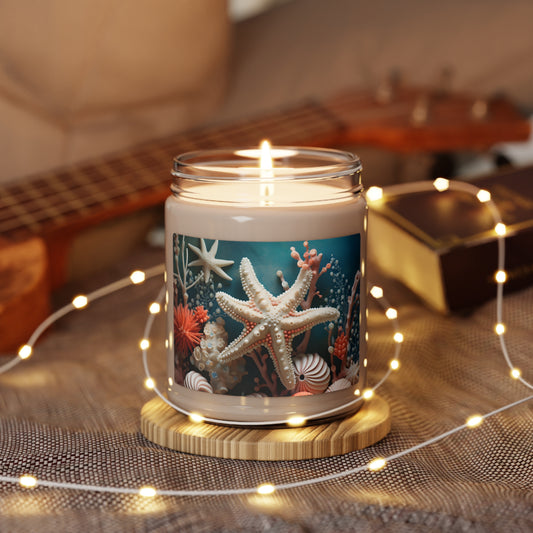 Starfish Scented Soy Candle, 9oz